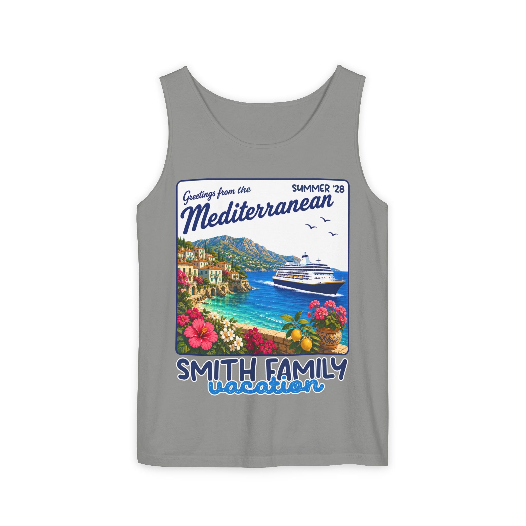 Greetings from the Mediterranean Tank Top - Suite Escape