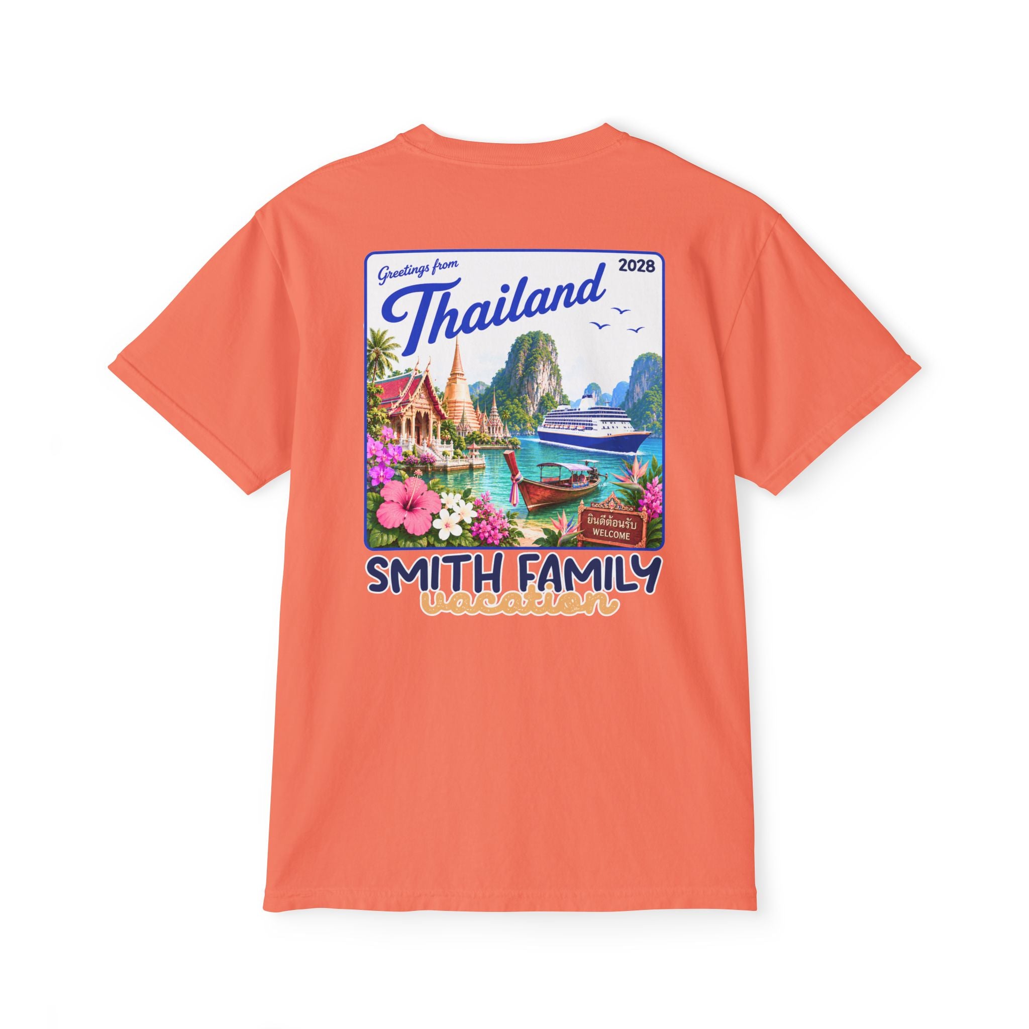 Greetings from Thailand Pocket Tee - Suite Escape
