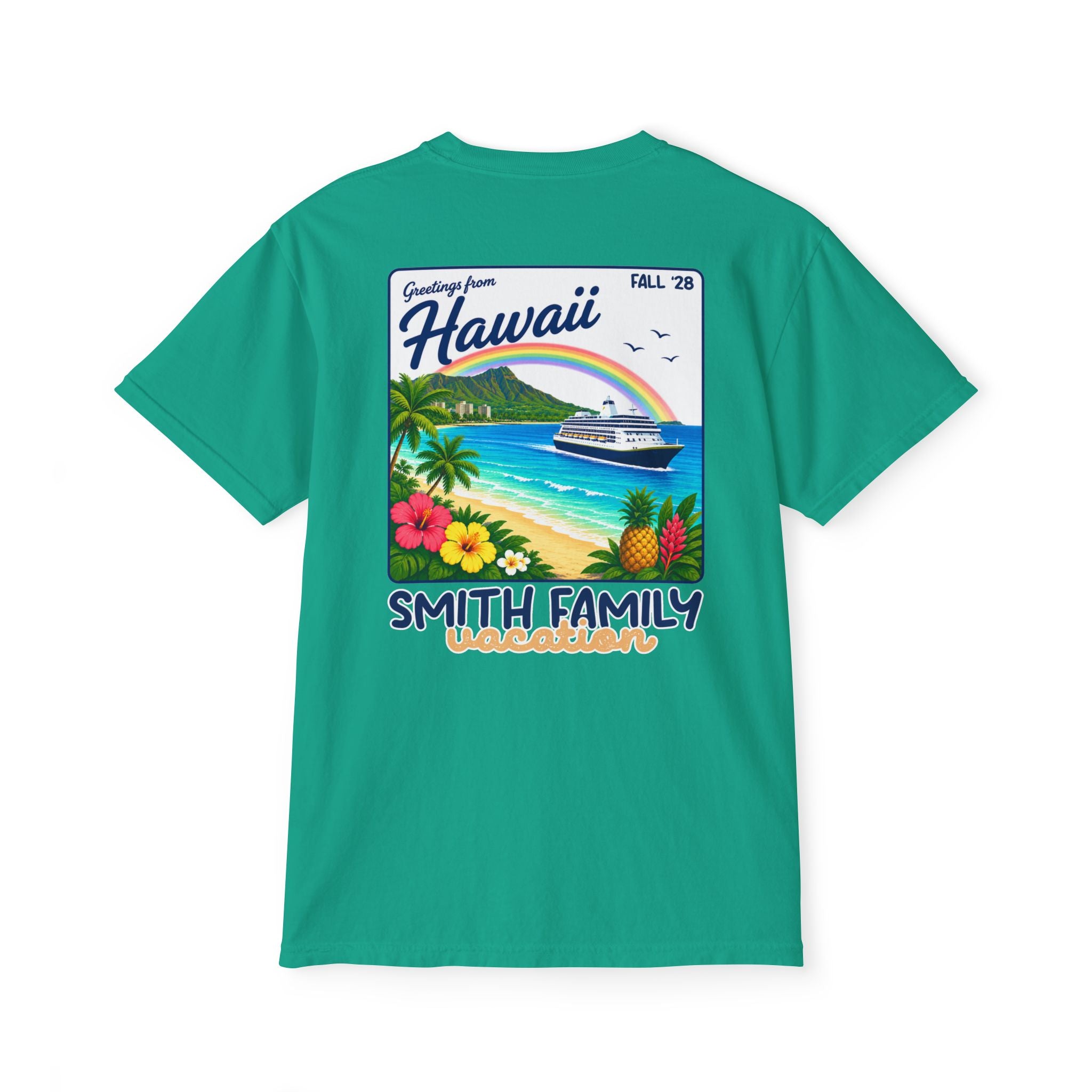 Greetings from Hawaii Pocket Tee - Suite Escape