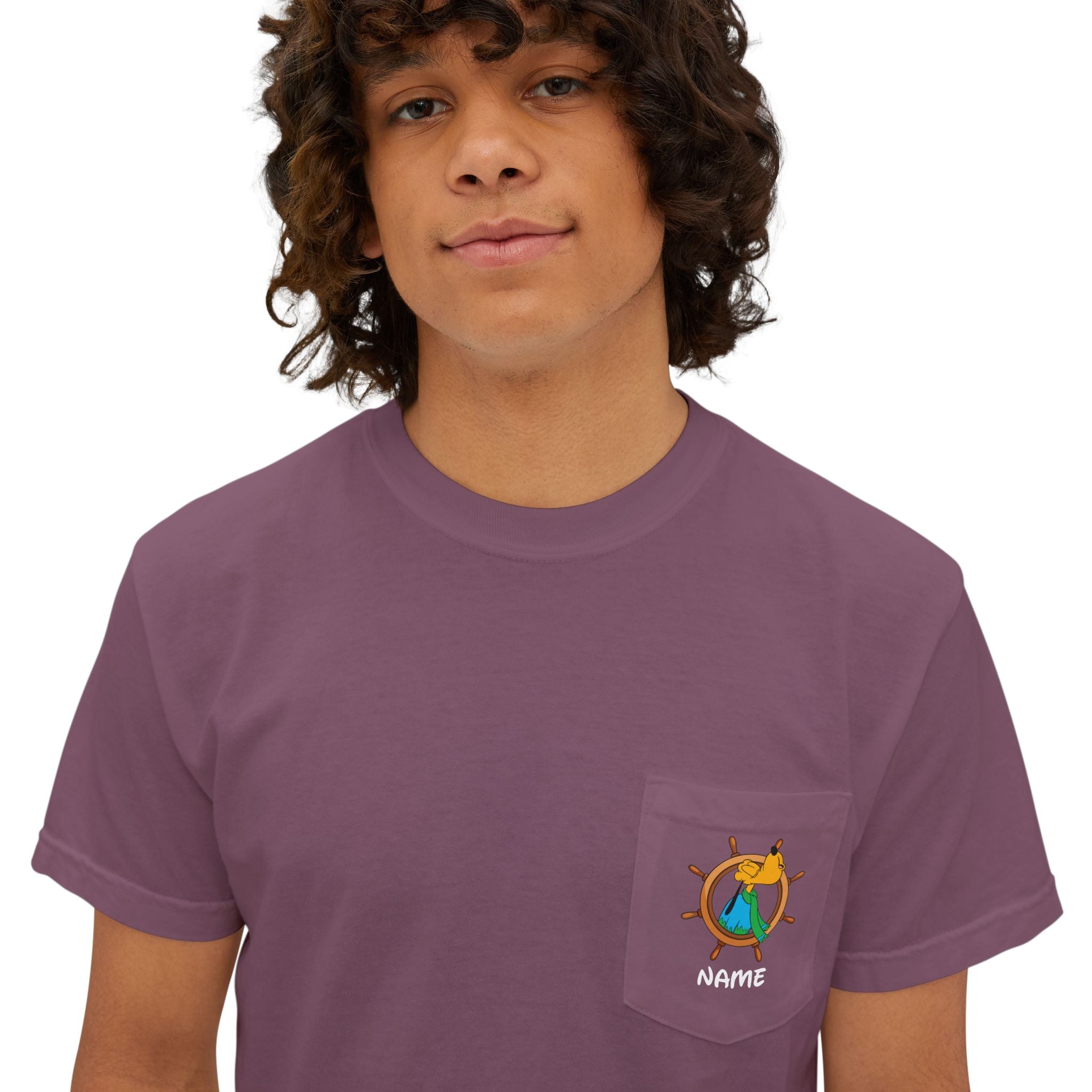 Magical Cruise Line Alaska Pocket Tee - Pluto