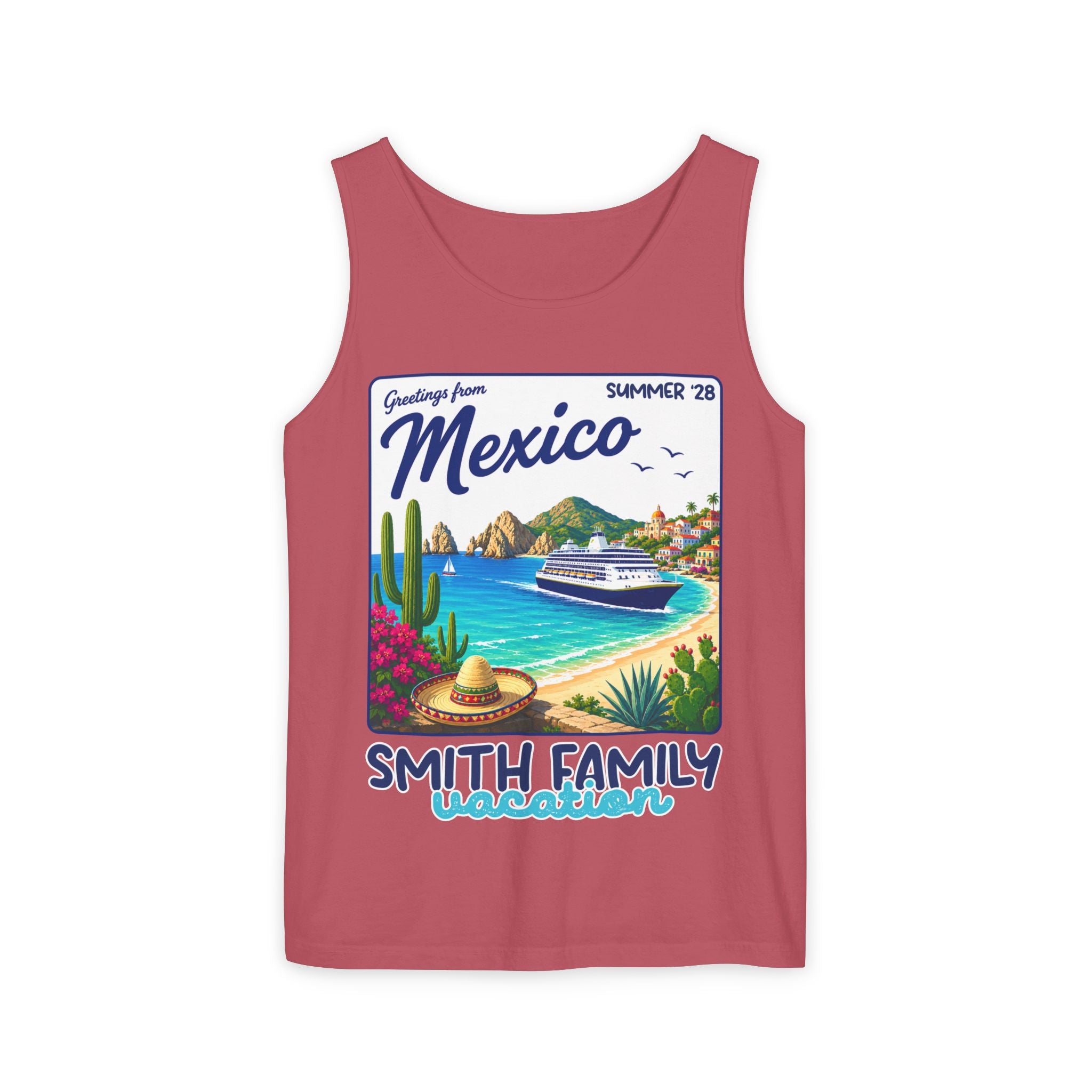 Greetings from Mexico Tank Top - Suite Escape