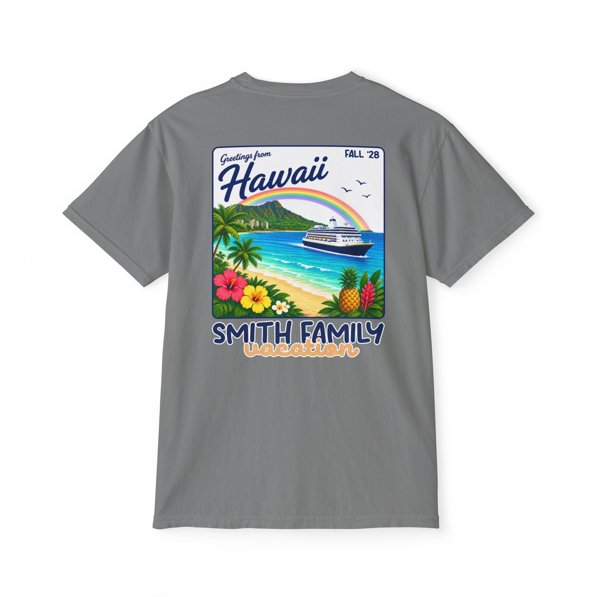 Greetings from Hawaii Pocket Tee - Suite Escape
