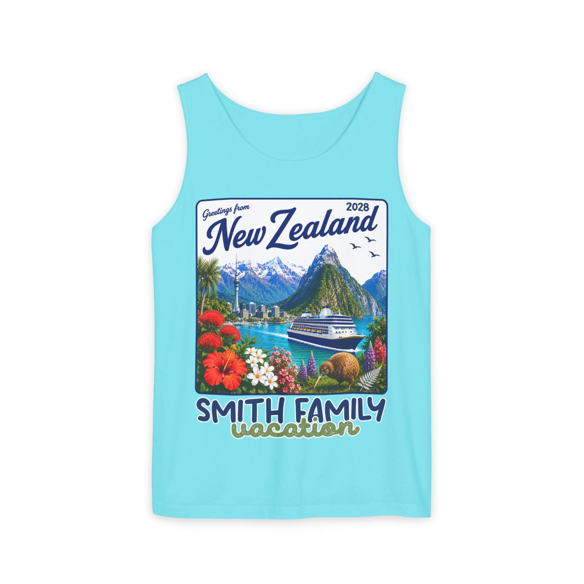 Greetings from New Zealand Tank Top - Suite Escape