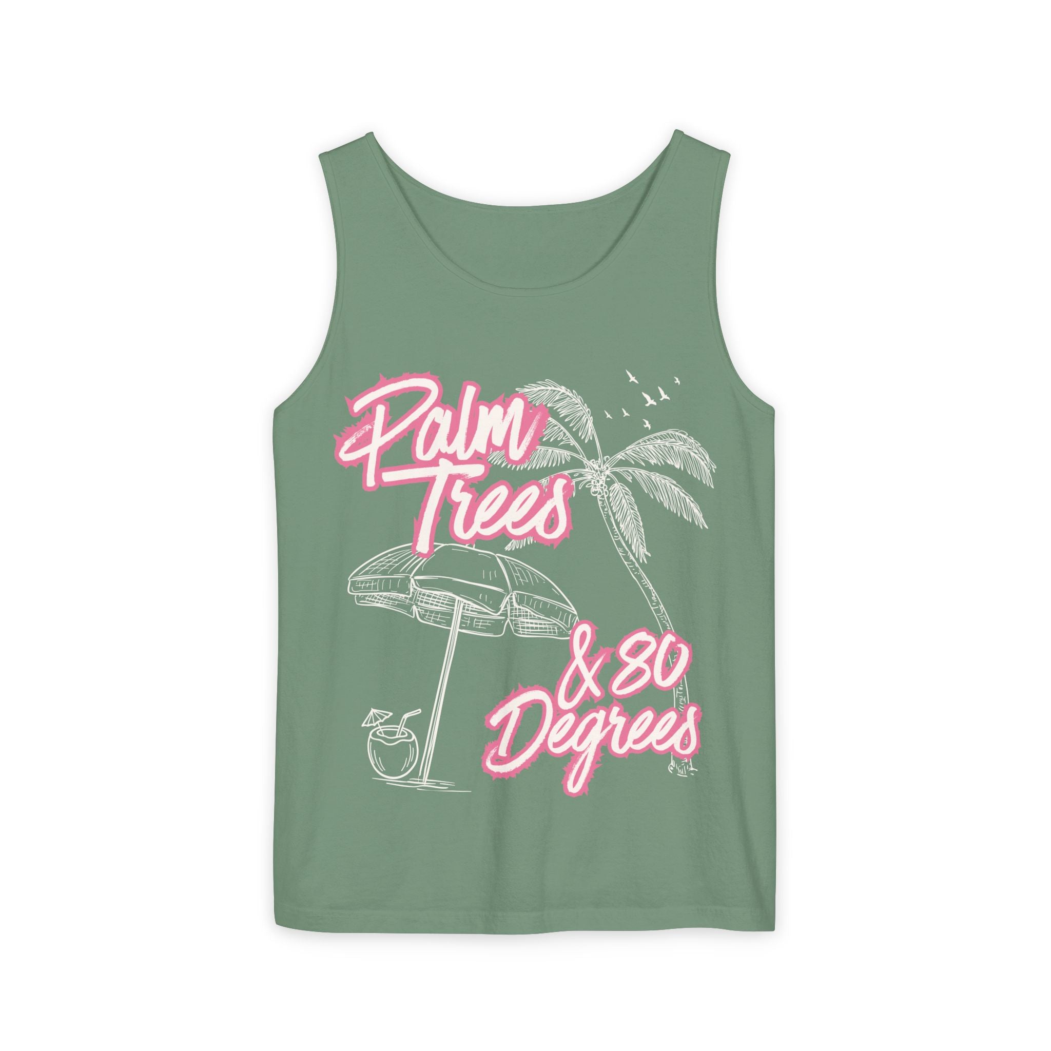 Palm Trees & 80 Degrees Tank Top - Suite Escape