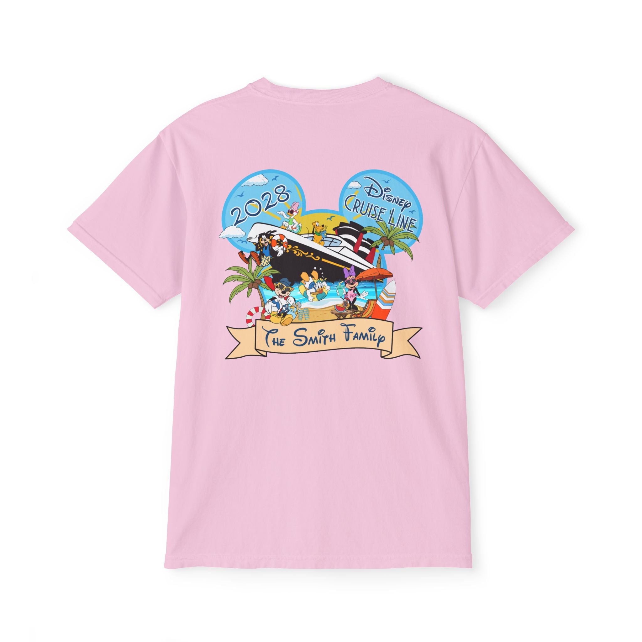 Magical Cruise Line Summer Beach Pocket Tee - Minnie