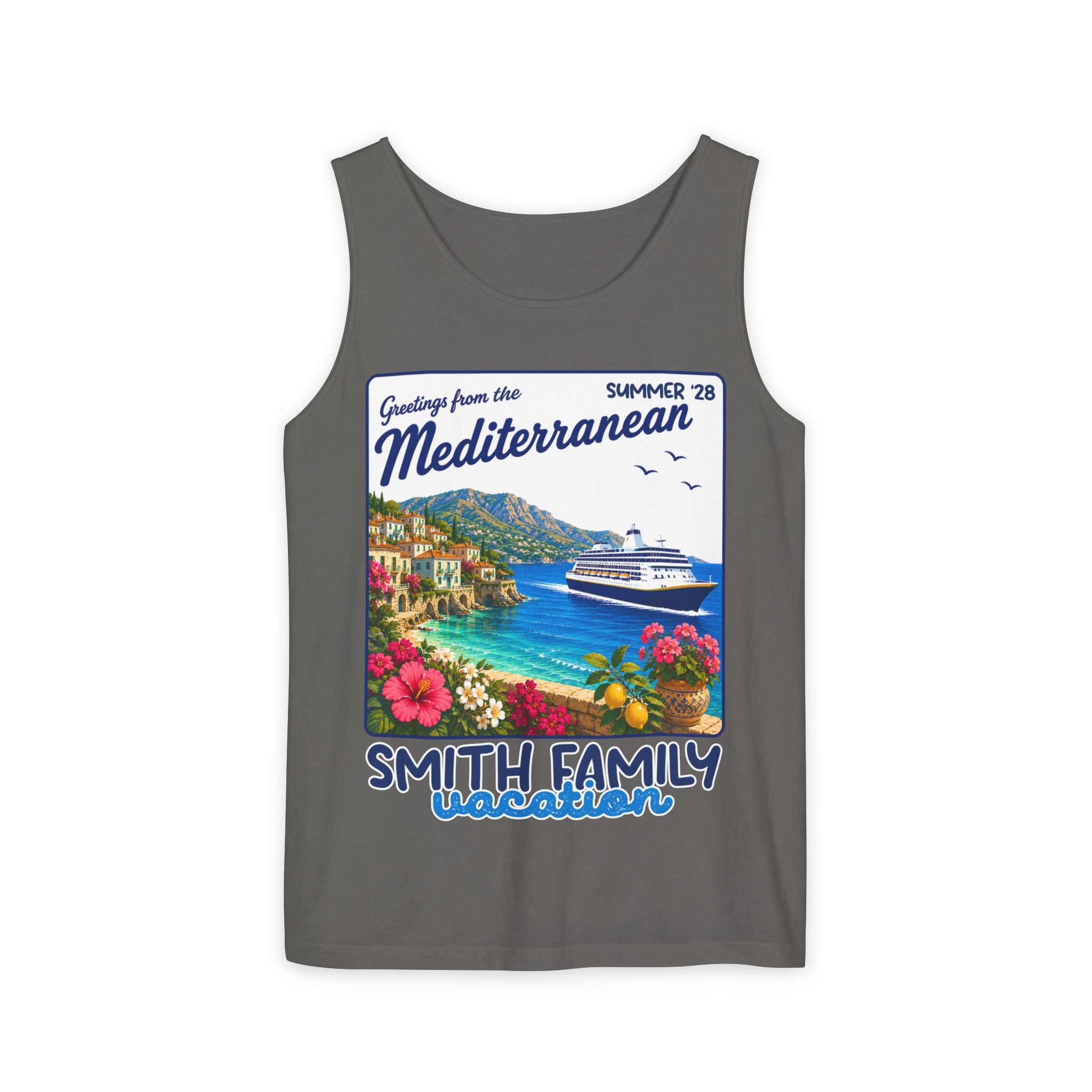 Greetings from the Mediterranean Tank Top - Suite Escape