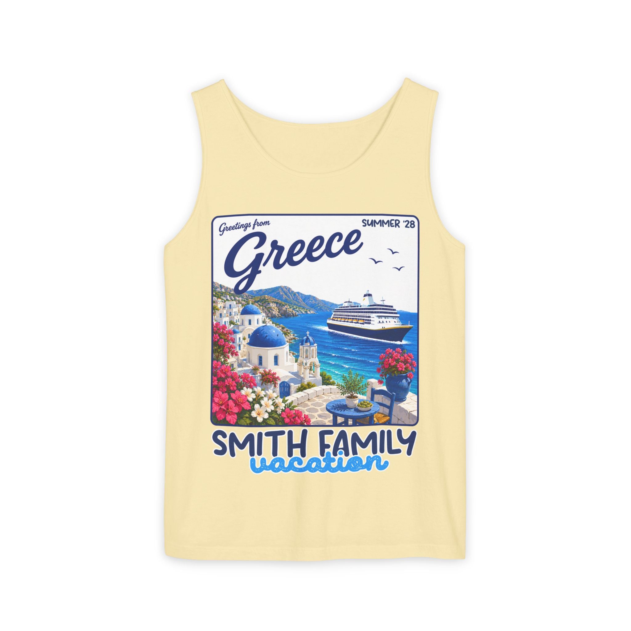 Greetings from Greece Tank Top - Suite Escape