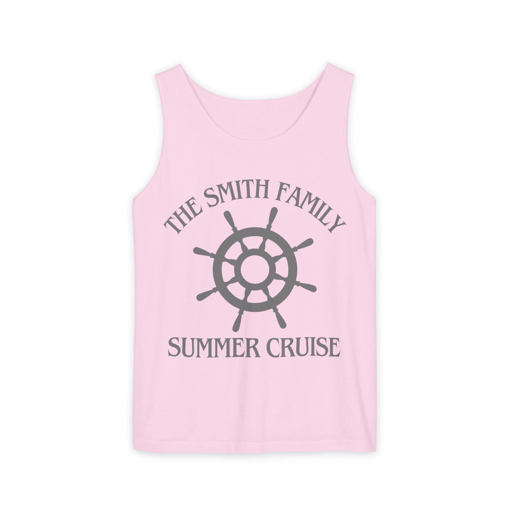 Personalized Ship Wheel Tank Top - Suite Escape