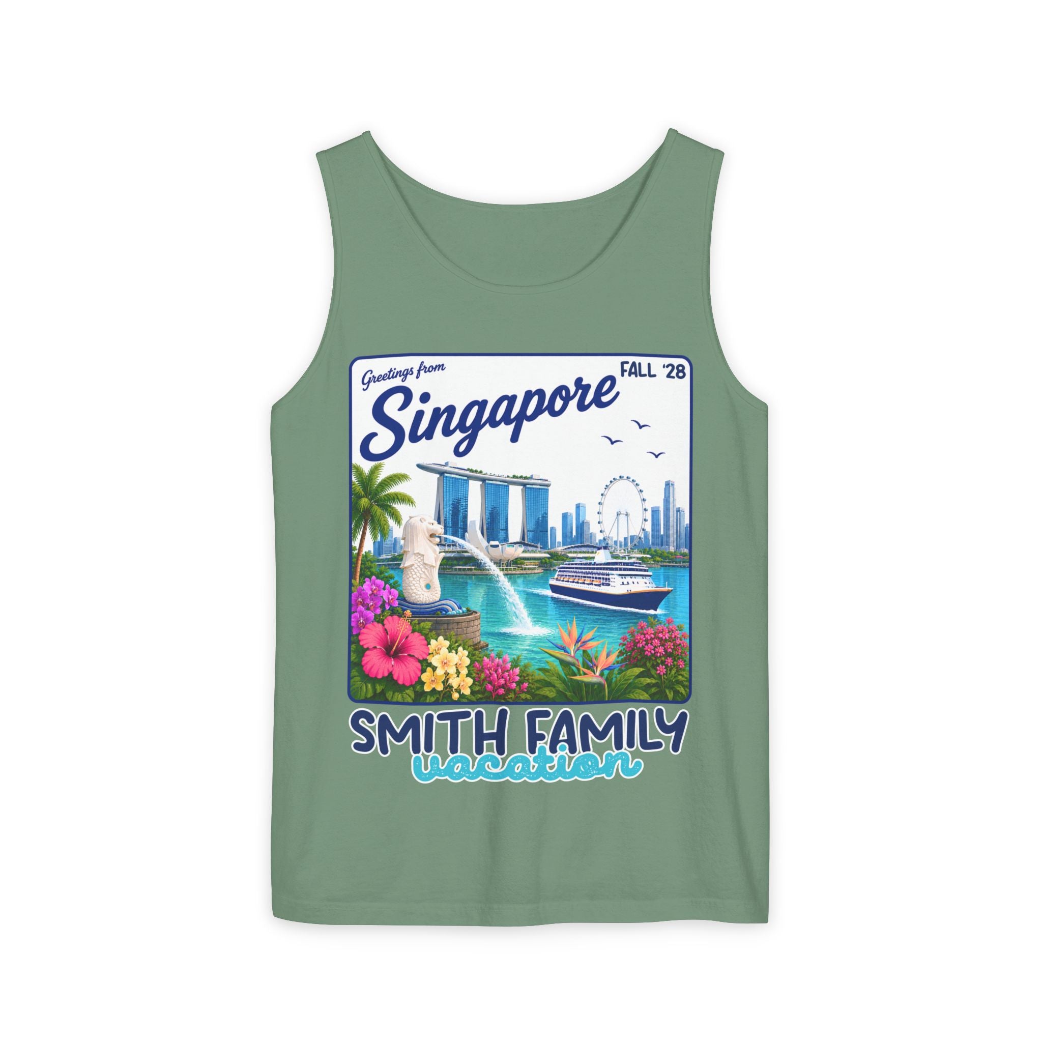 Greetings from Singapore Tank Top - Suite Escape