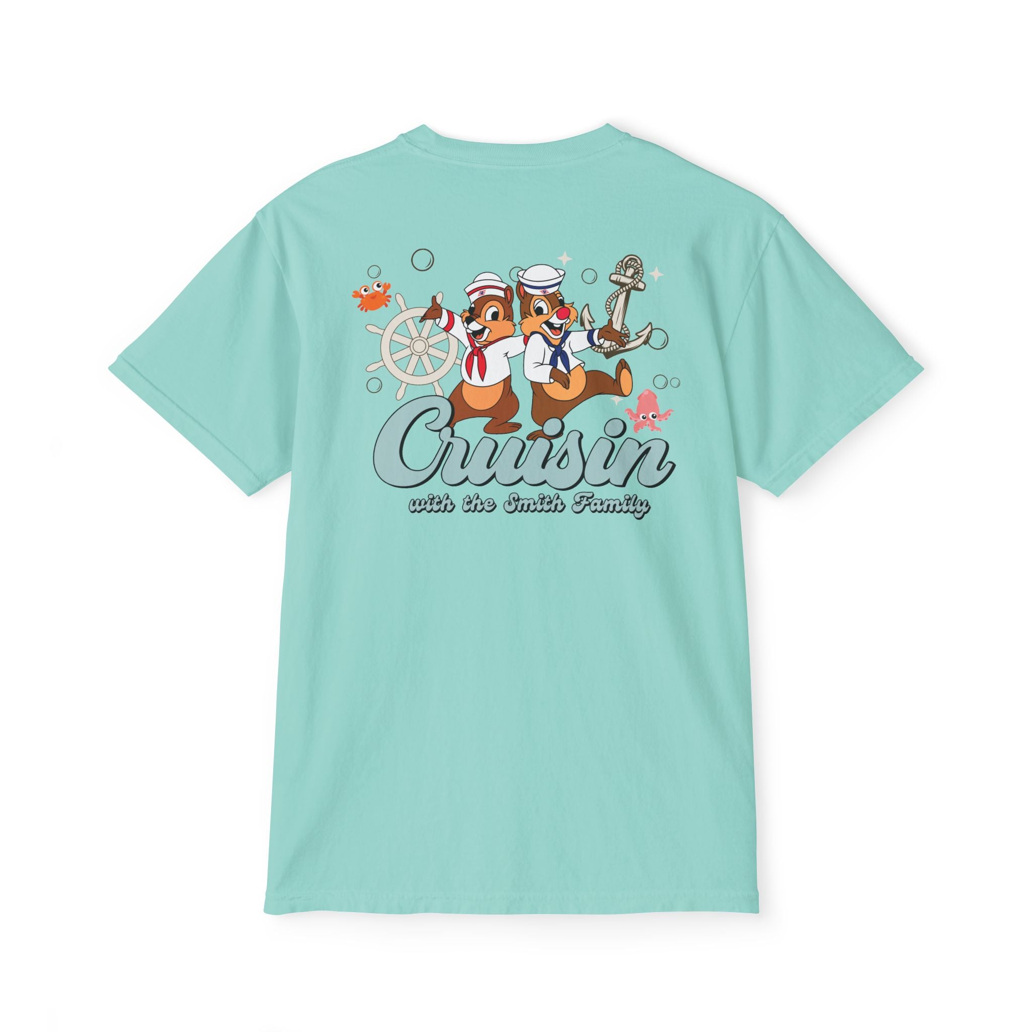 Magical Cruise Line "Cruisin" Pocket Tee - Chip & Dale