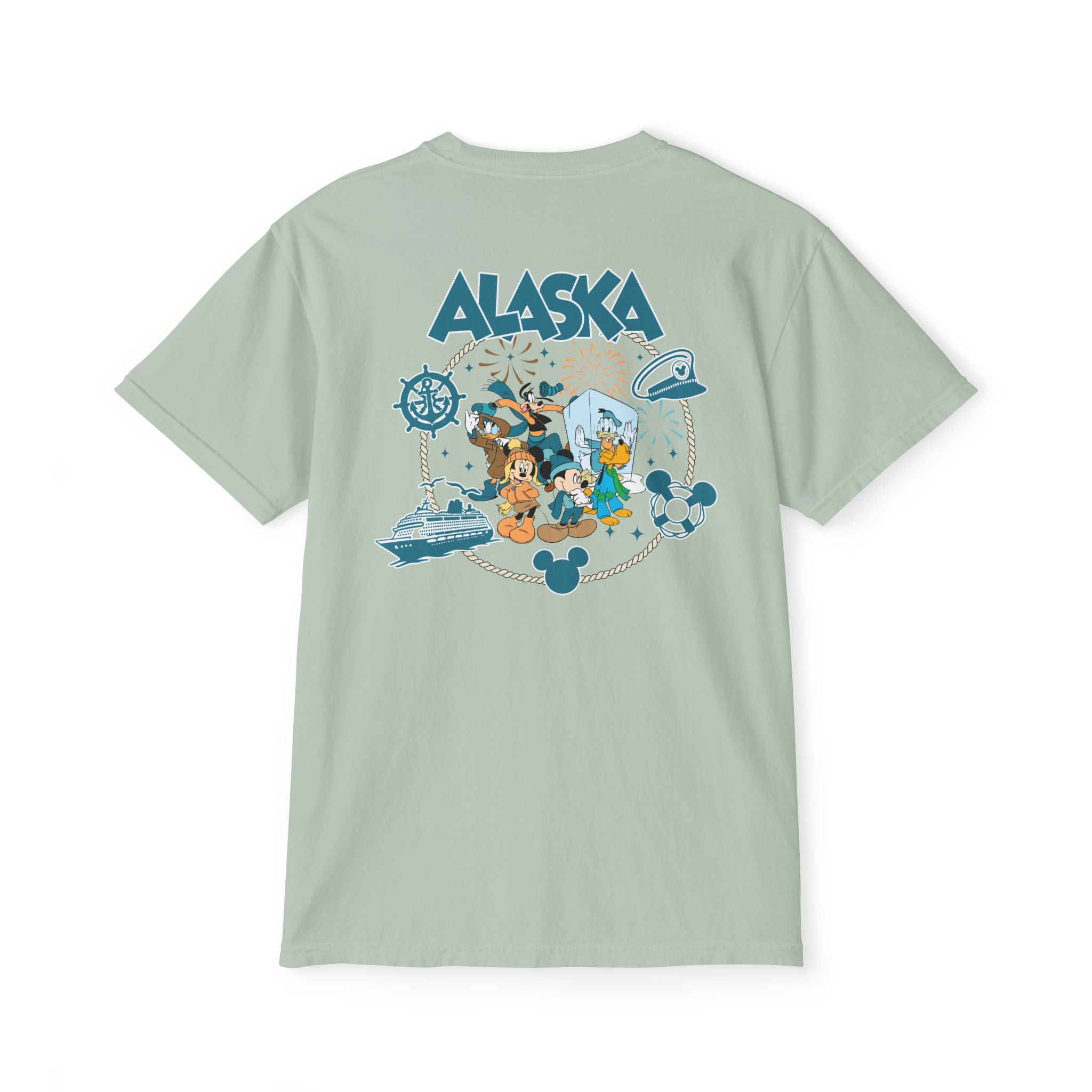 Magical Cruise Line Alaska Pocket Tee - Donald