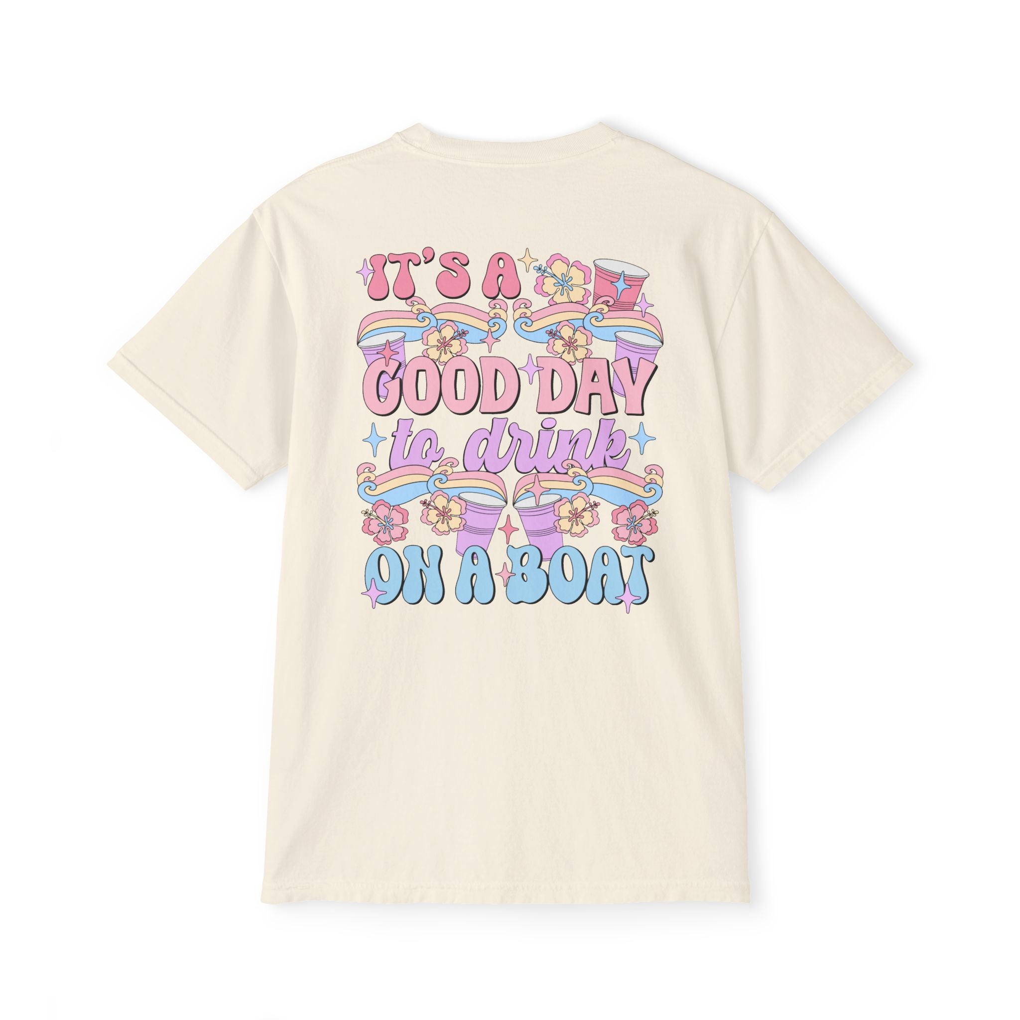 Good Day to Drink On a Boat Pocket Tee