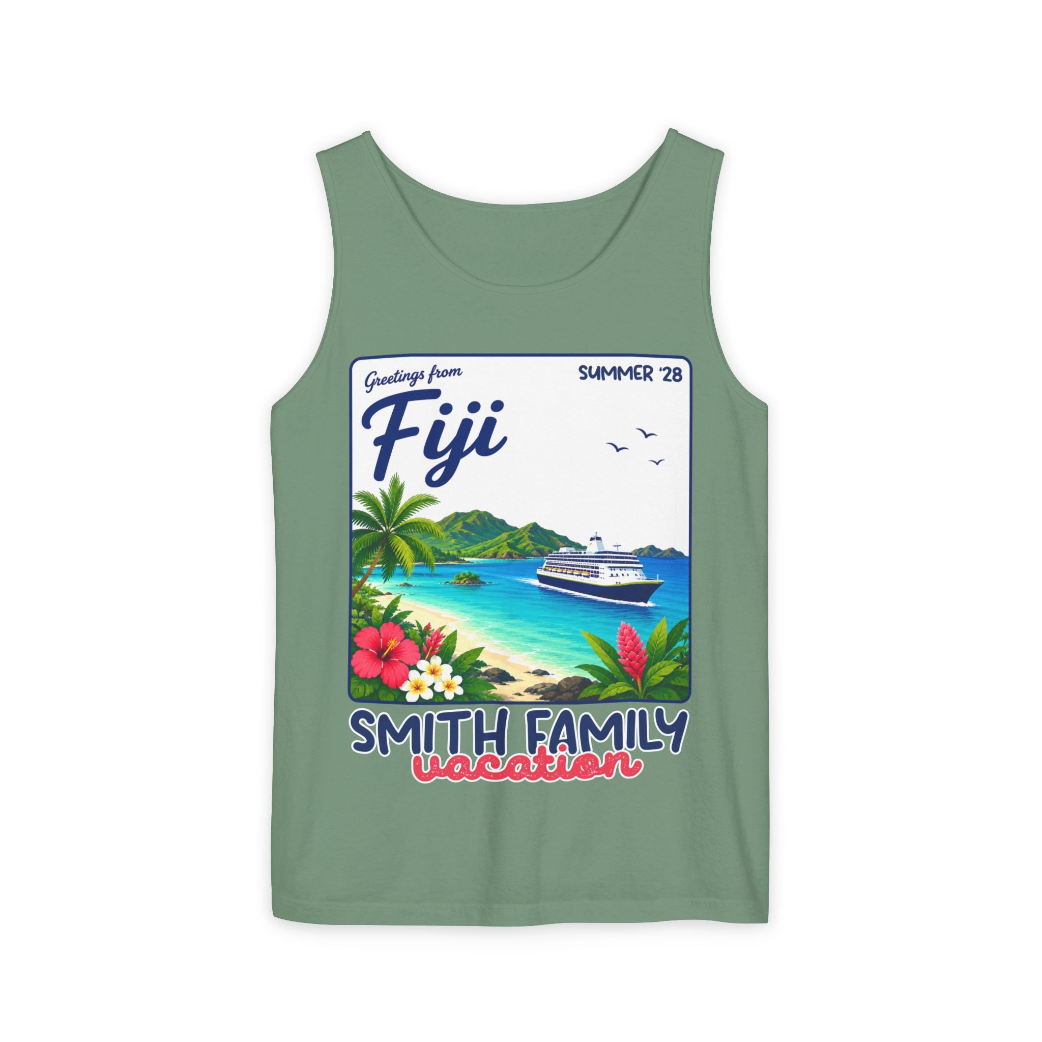 Greetings from Fiji Tank Top - Suite Escape