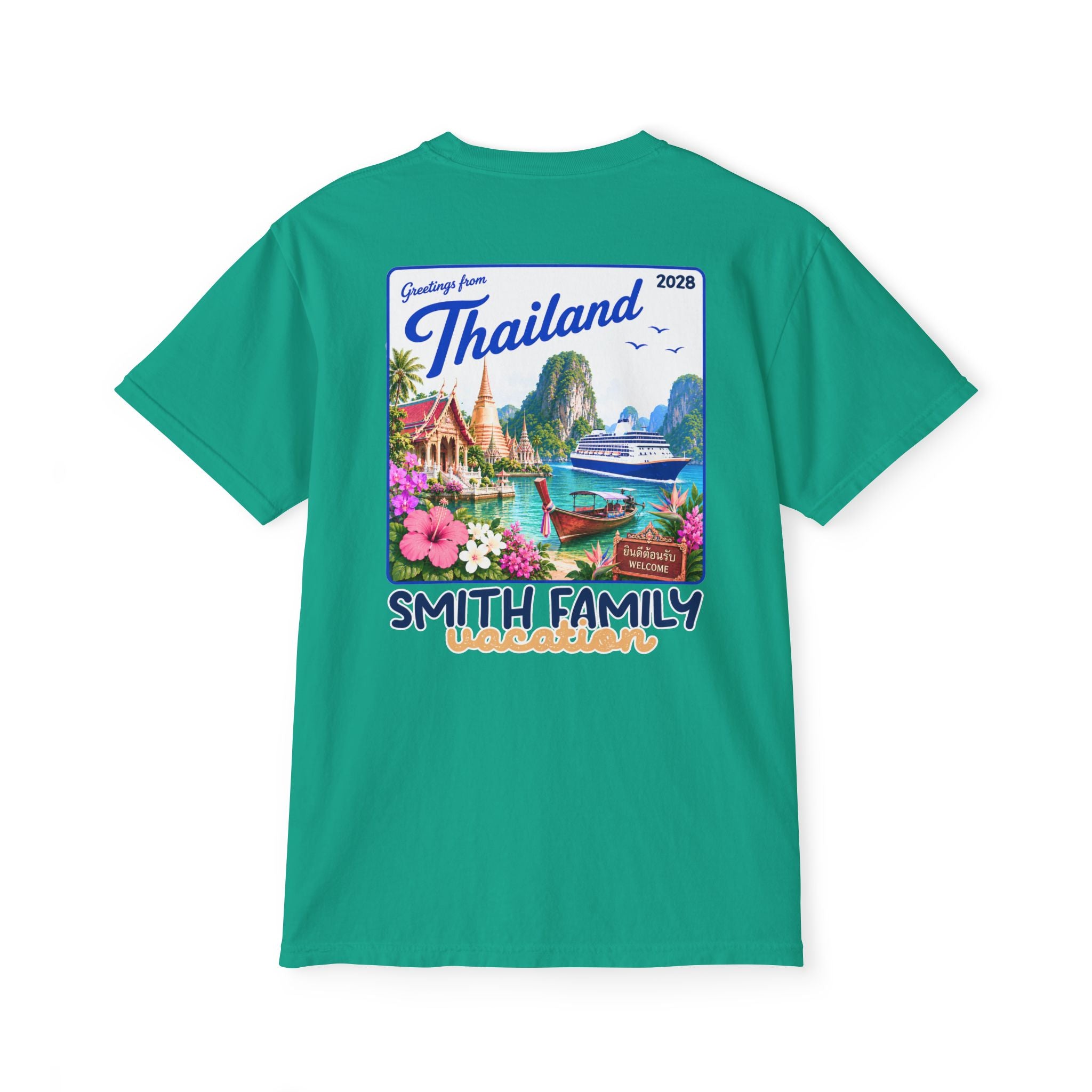 Greetings from Thailand Pocket Tee - Suite Escape