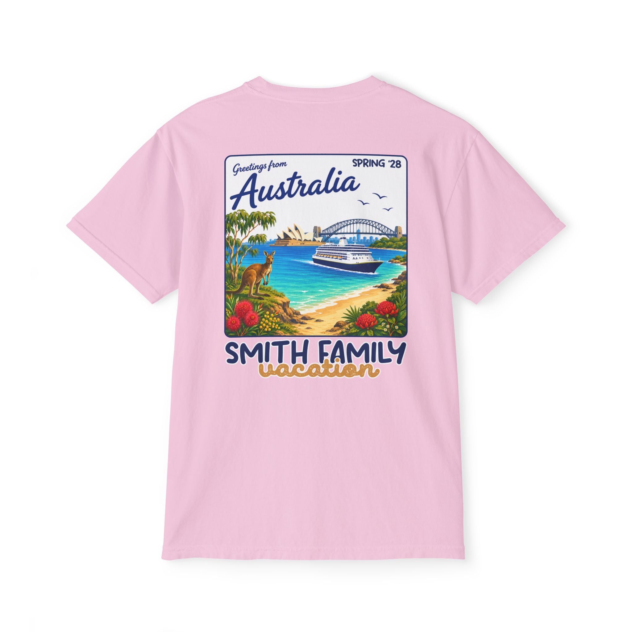 Greetings from Australia Pocket Tee - Suite Escape