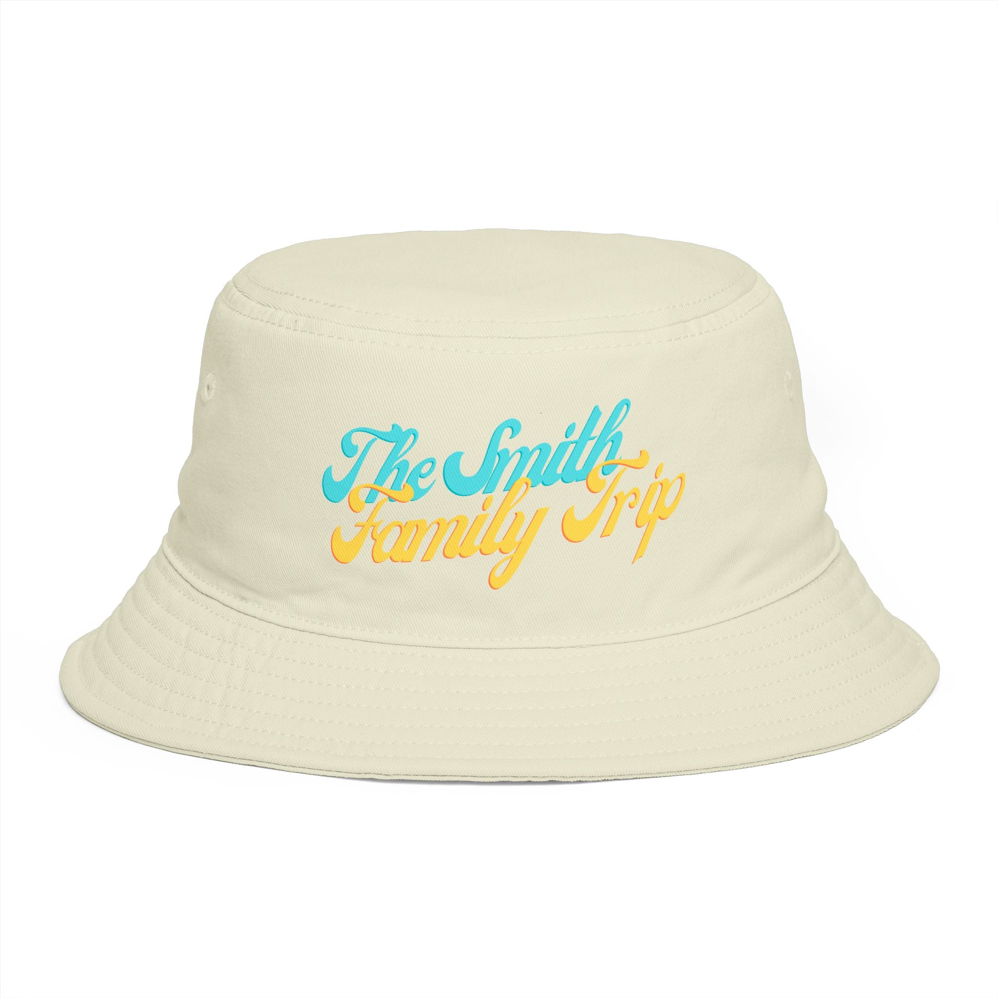 Retro Script Bucket Hat - Suite Escape