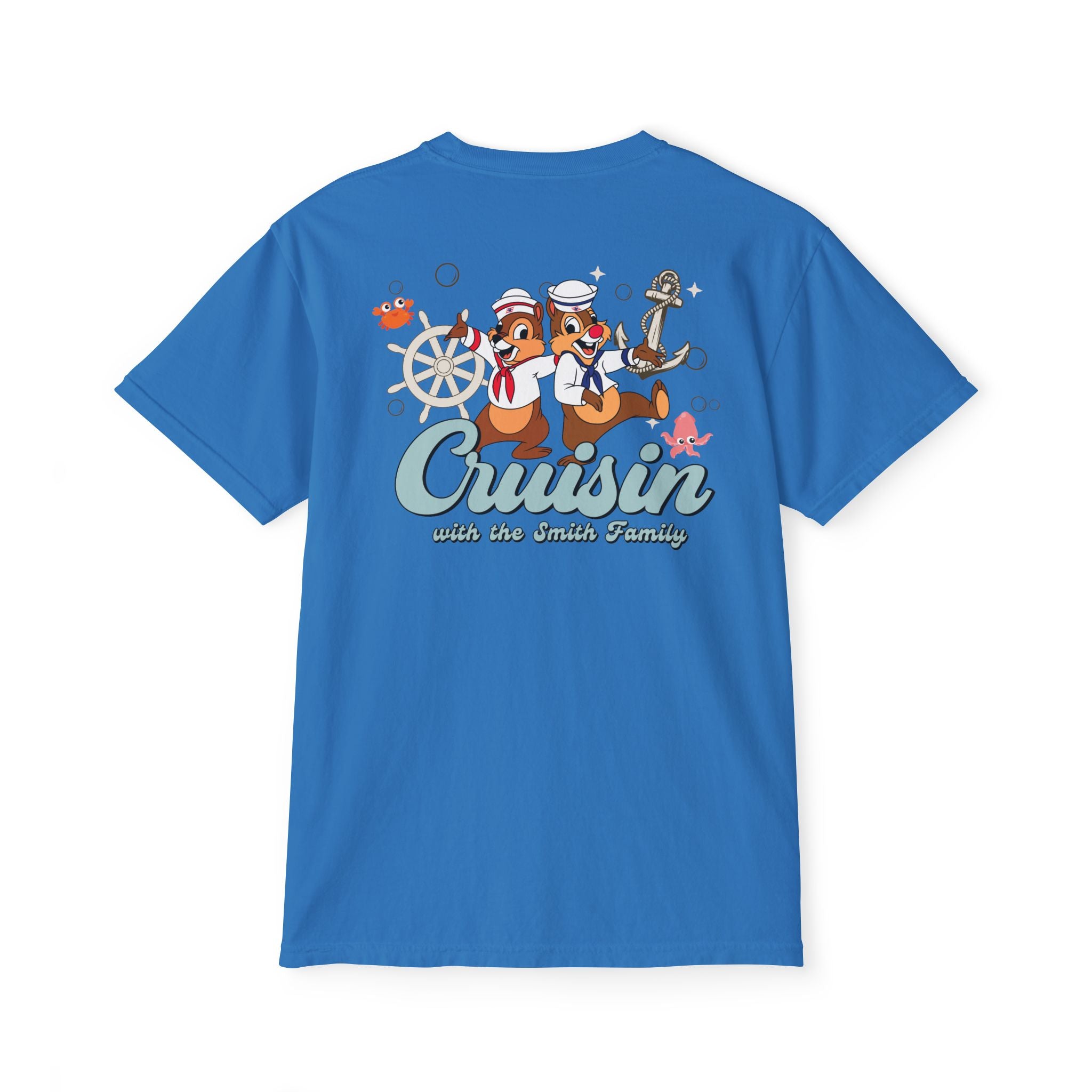 Magical Cruise Line "Cruisin" Pocket Tee - Chip & Dale