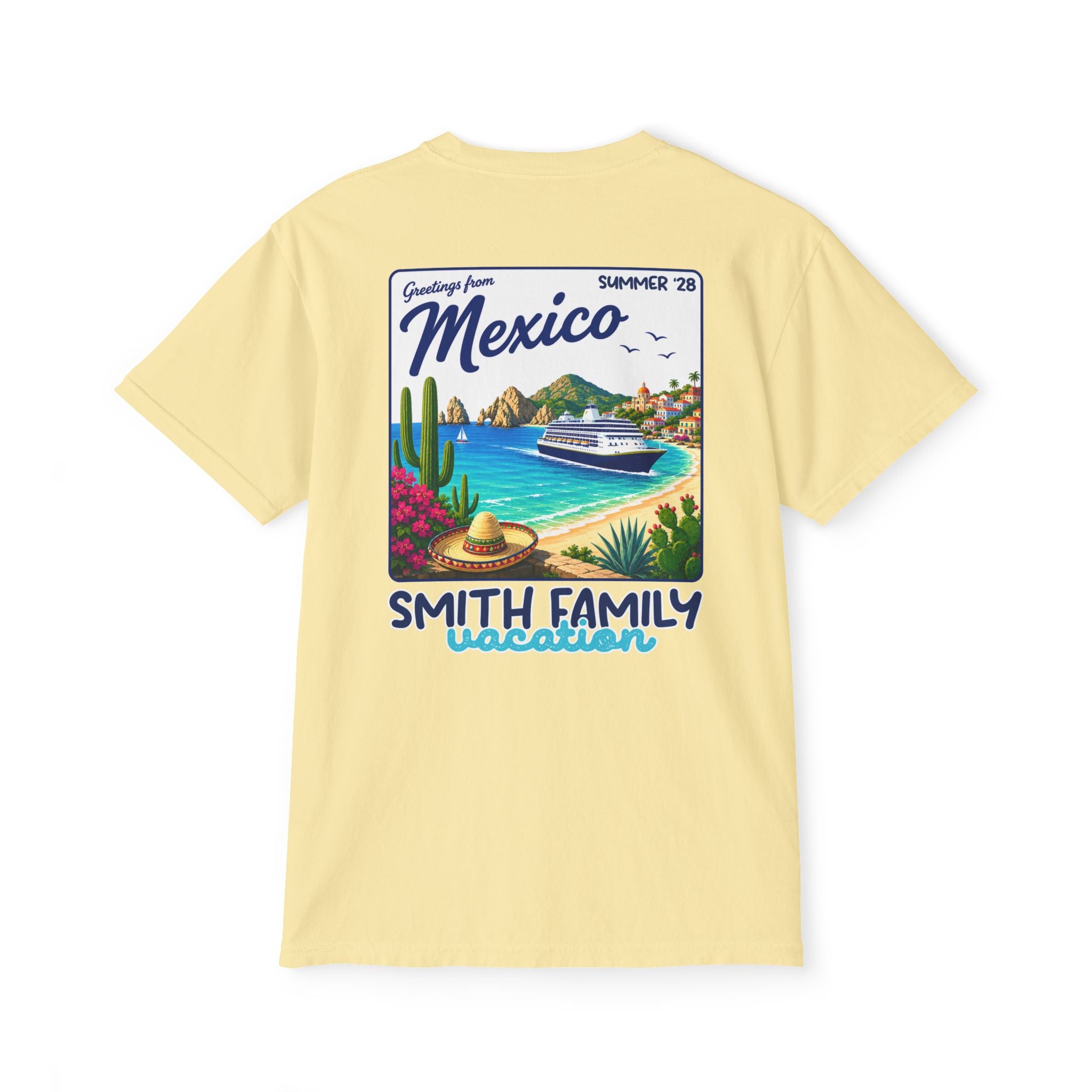 Greetings from Mexico Pocket Tee - Suite Escape