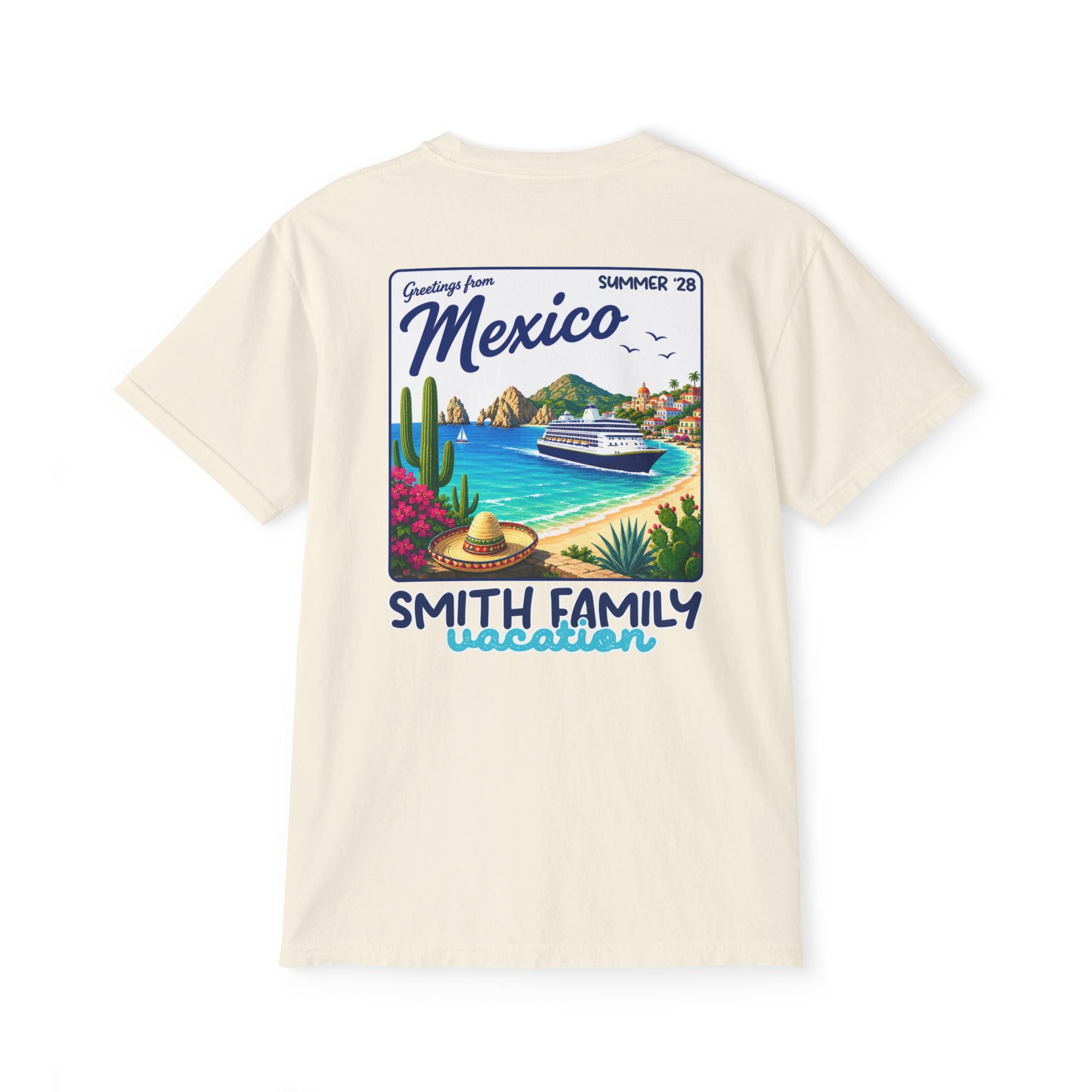 Greetings from Mexico Pocket Tee - Suite Escape