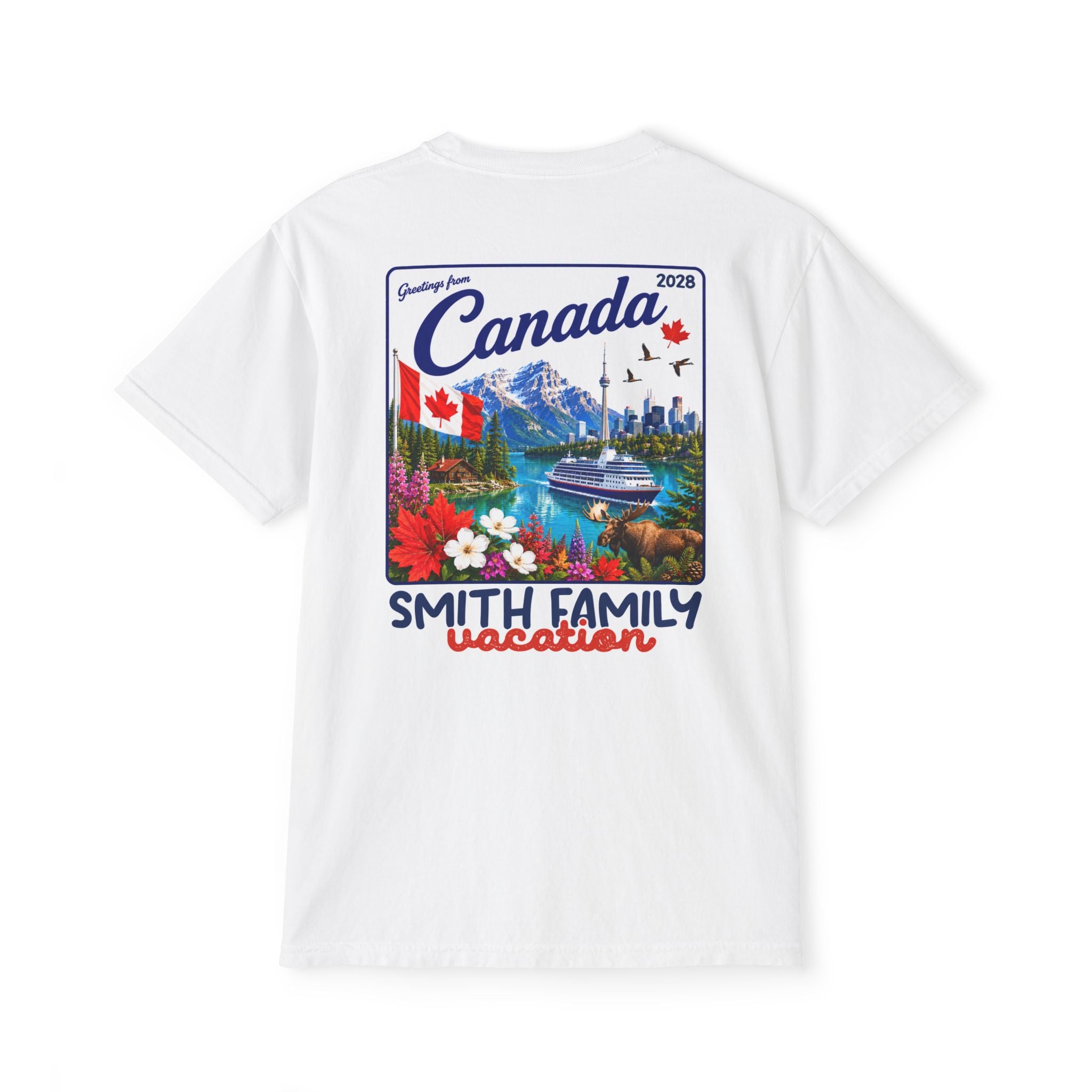 Greetings from Canada Pocket Tee - Suite Escape