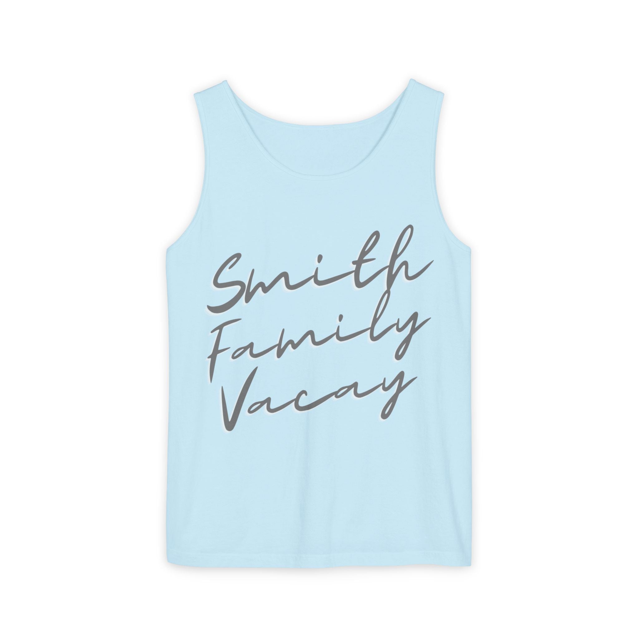 Personalized Retro Text Tank Top - Suite Escape