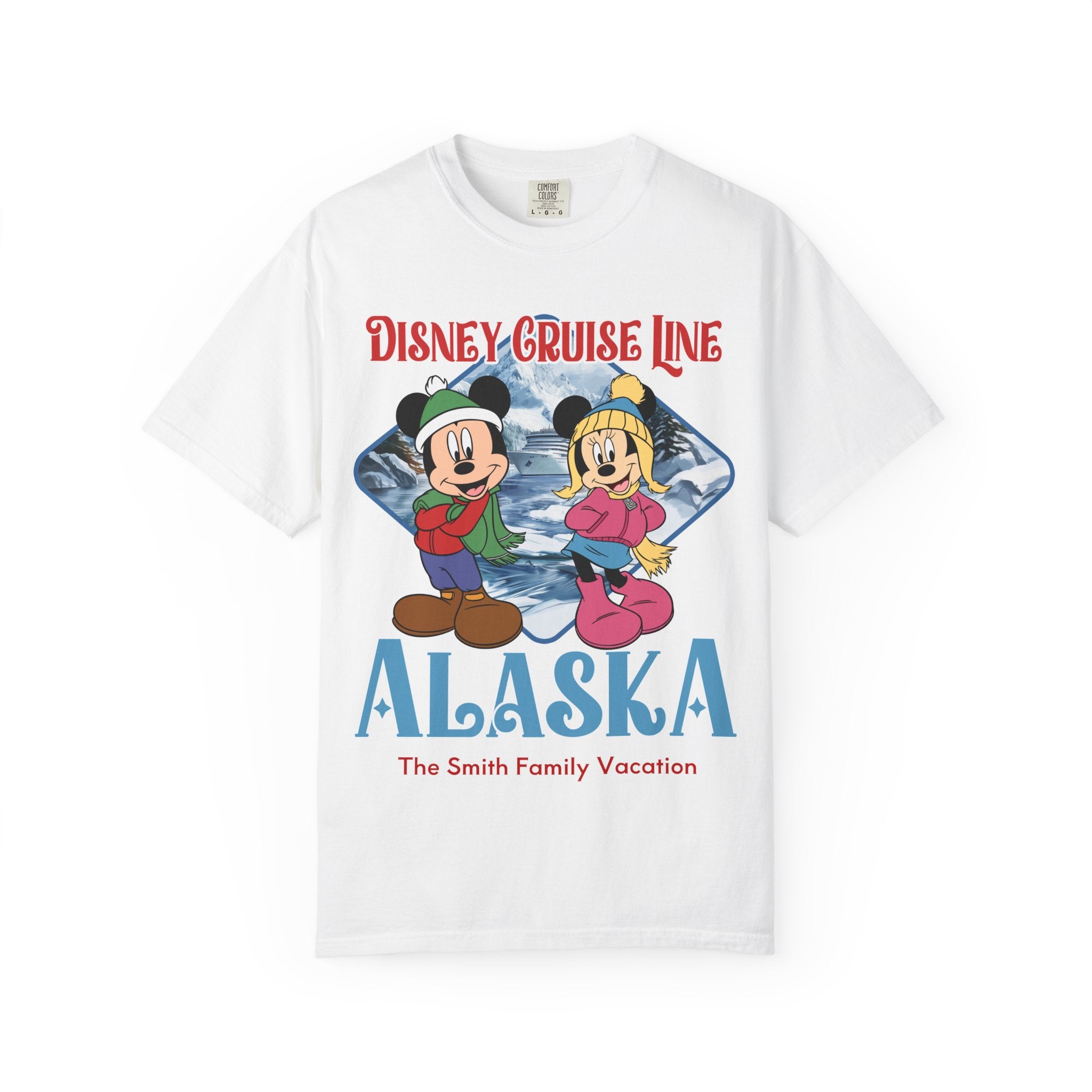 Magical Cruise Line Alaska Shirt - Mickey & Minnie