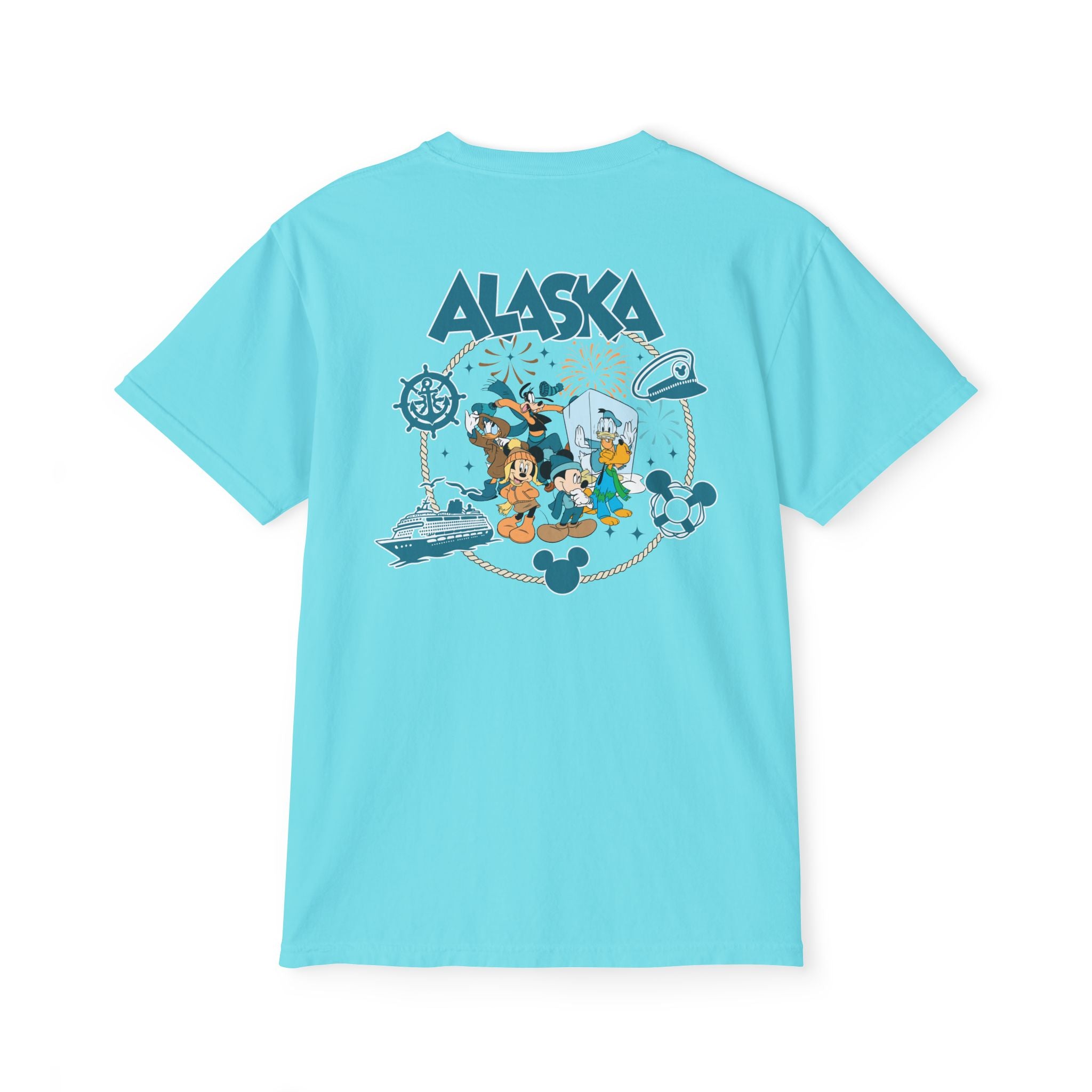 Magical Cruise Line Alaska Pocket Tee - Daisy
