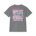 Boats, Booze, and Besties Pocket Tee