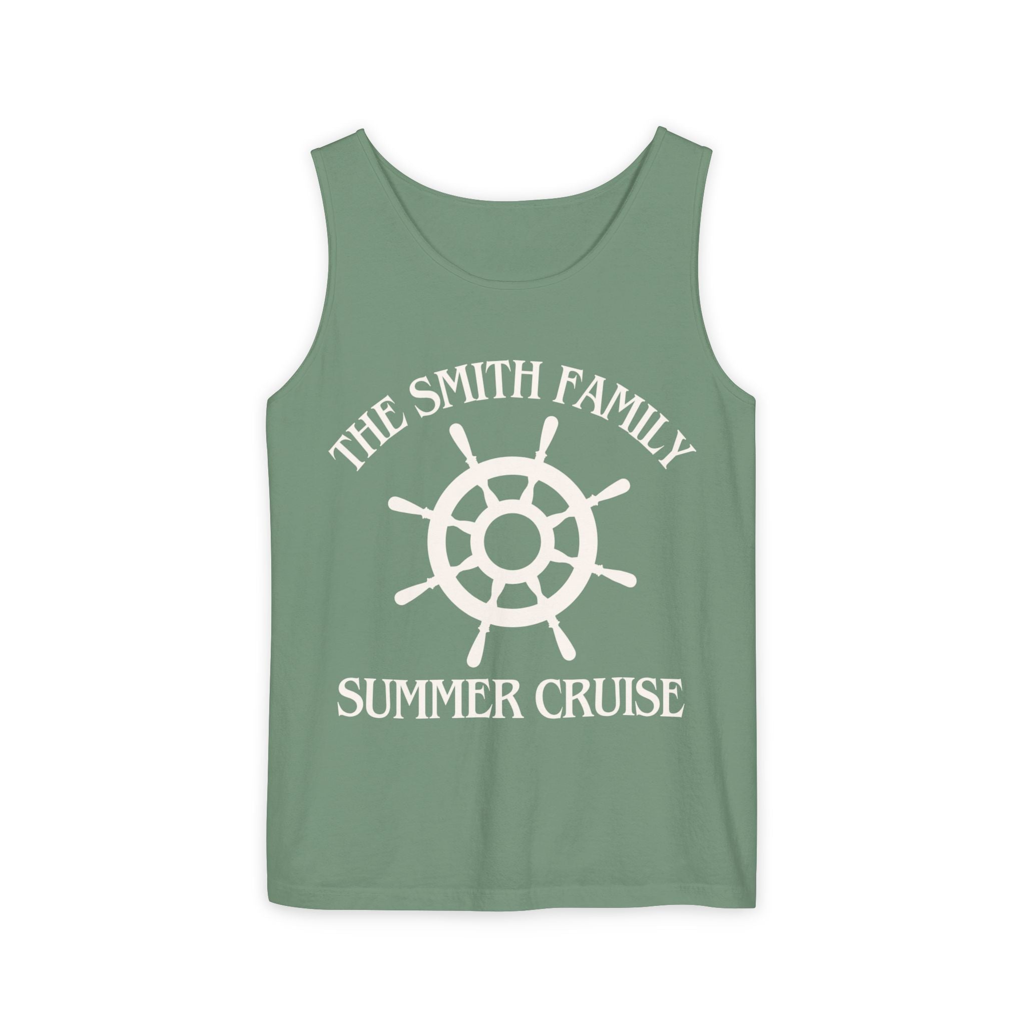 Personalized Ship Wheel Tank Top - Suite Escape