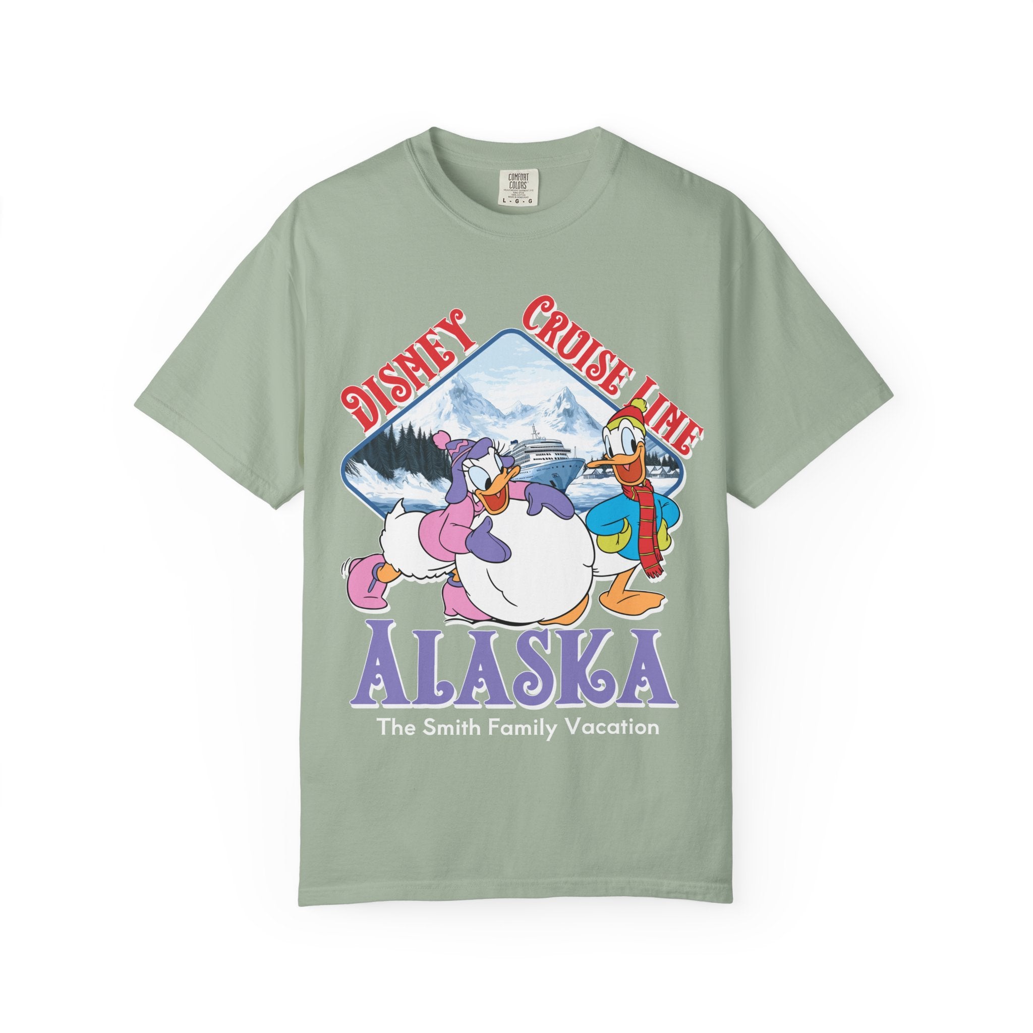 Magical Cruise Line Alaska Shirt - Donald & Daisy
