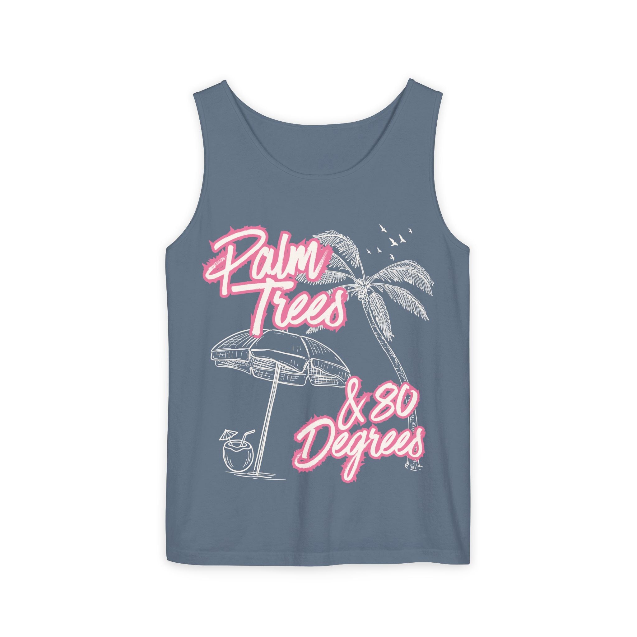 Palm Trees & 80 Degrees Tank Top - Suite Escape