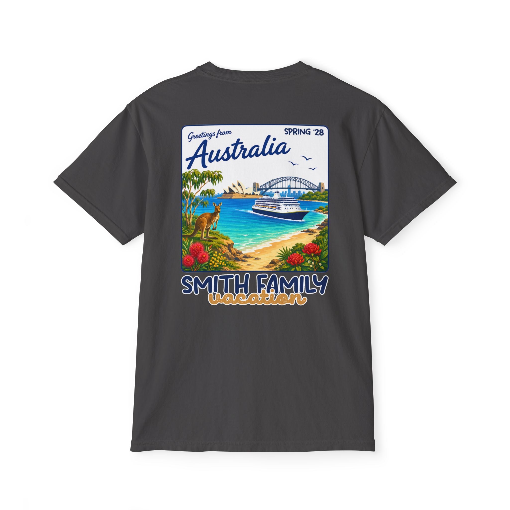 Greetings from Australia Pocket Tee - Suite Escape
