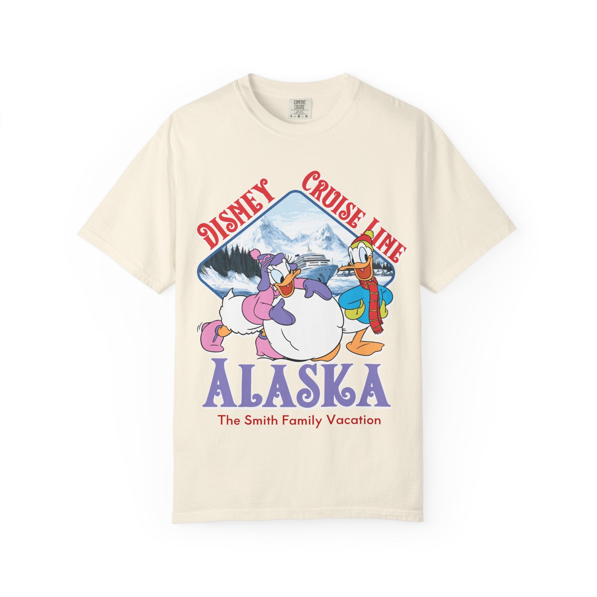 Magical Cruise Line Alaska Shirt - Donald & Daisy
