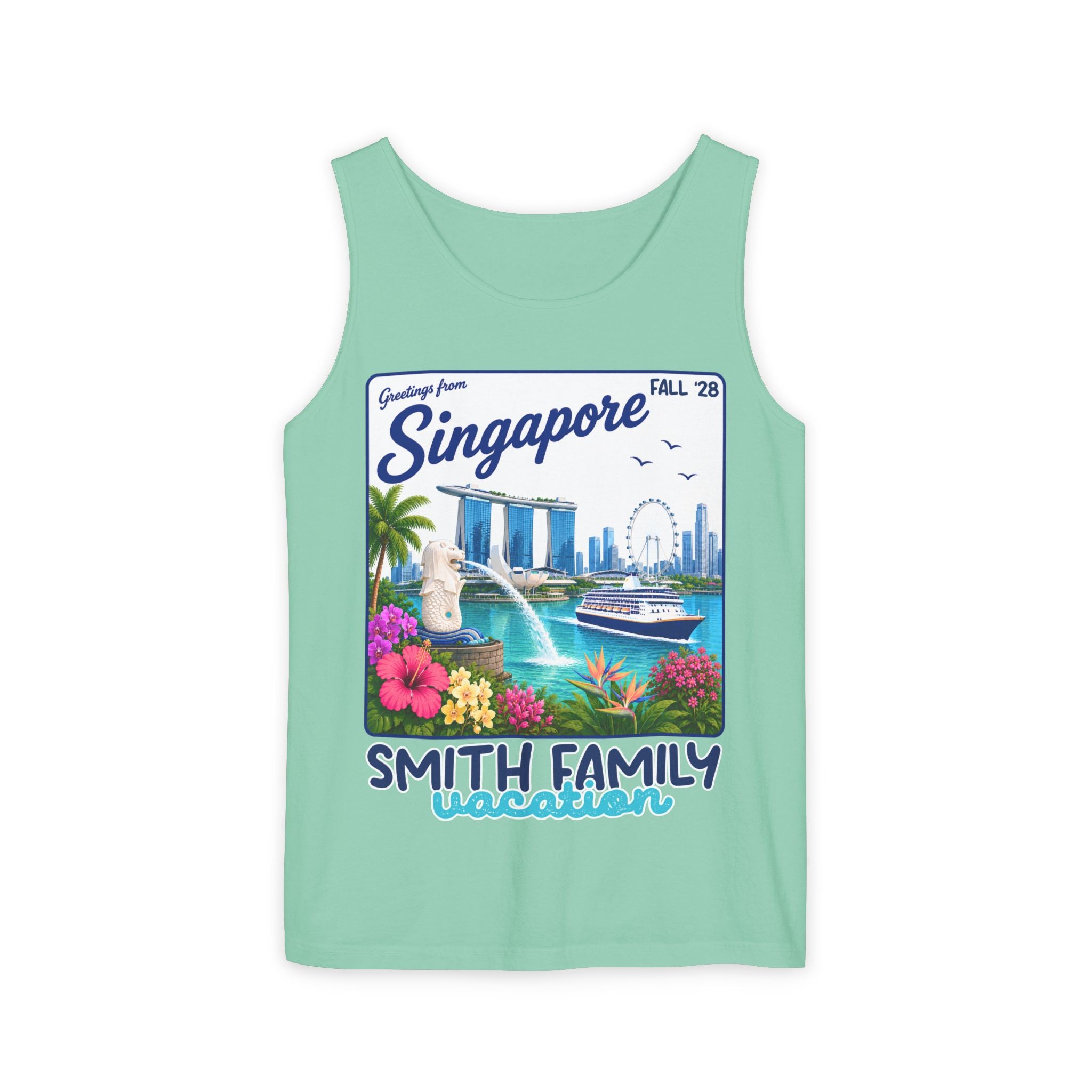 Greetings from Singapore Tank Top - Suite Escape