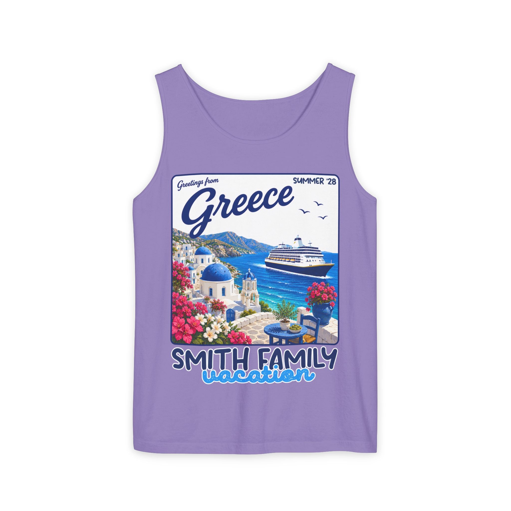 Greetings from Greece Tank Top - Suite Escape