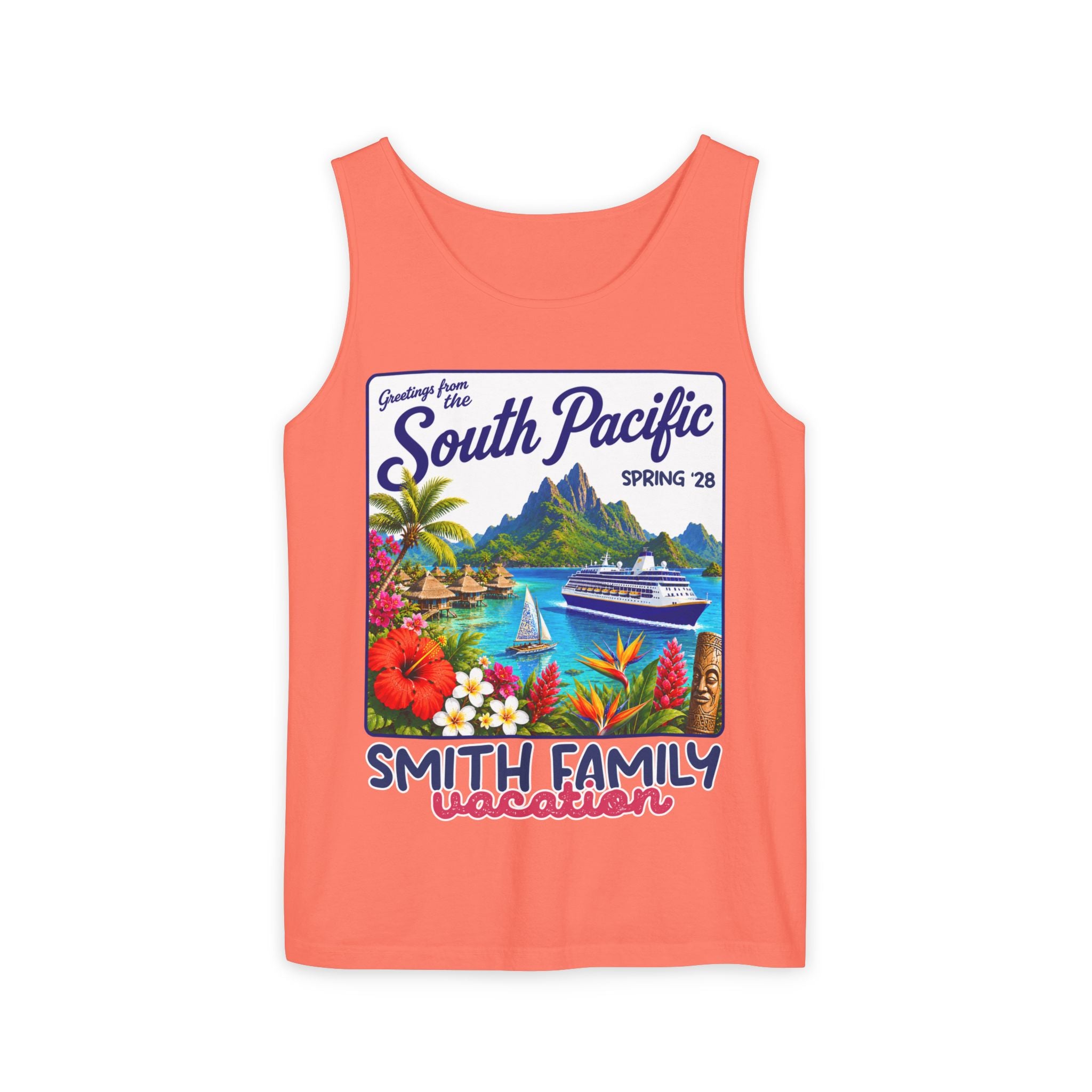 Greetings from the South Pacific Tank Top - Suite Escape