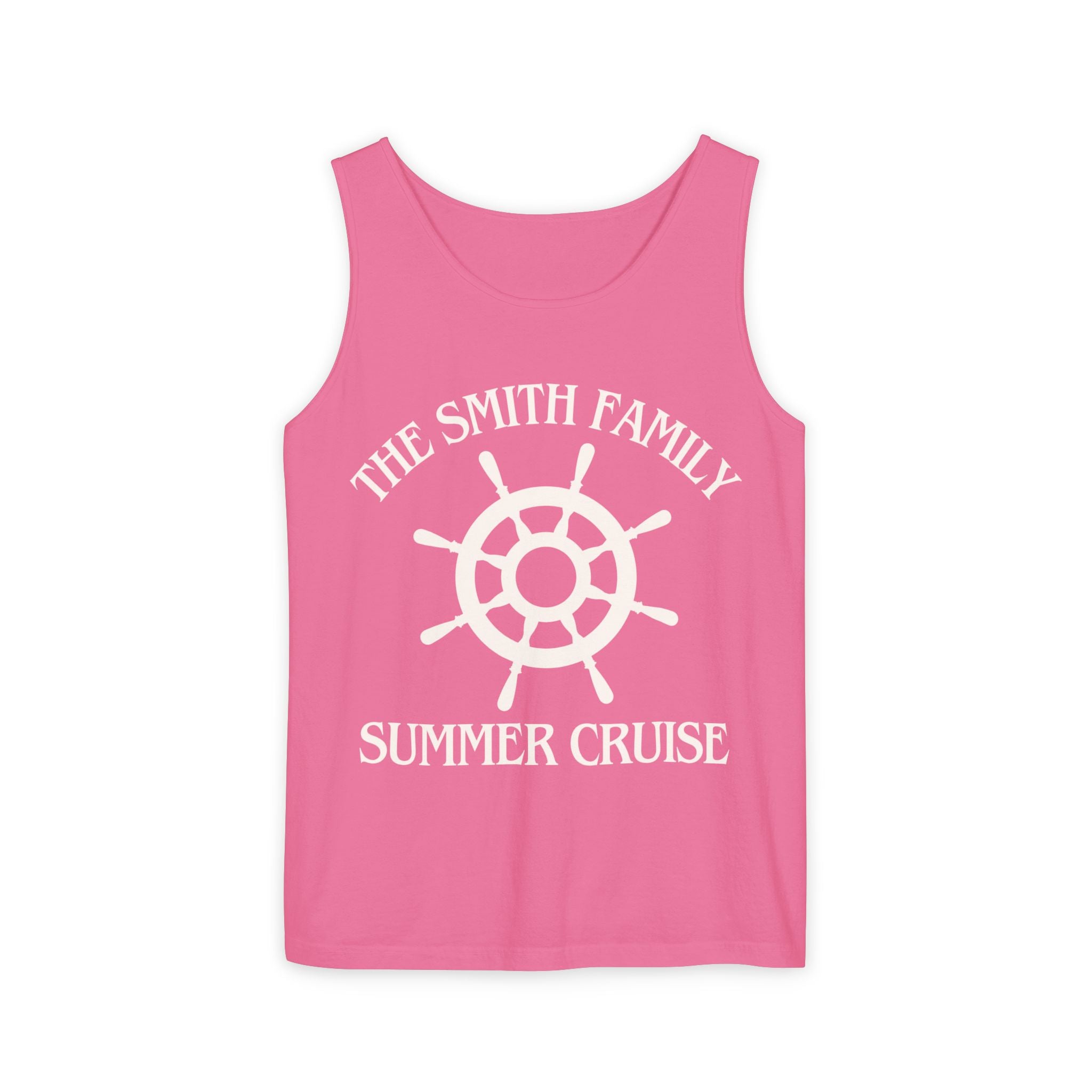 Personalized Ship Wheel Tank Top - Suite Escape