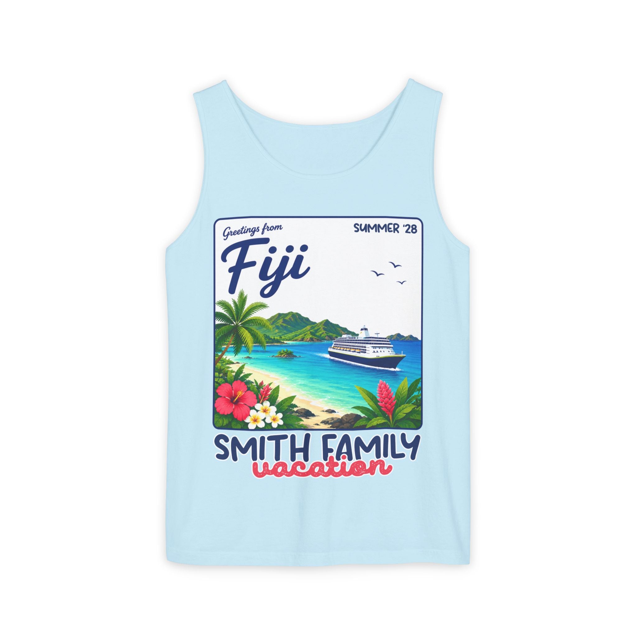 Greetings from Fiji Tank Top - Suite Escape