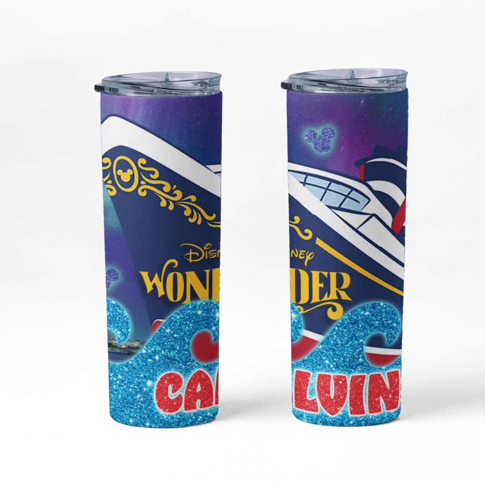 Magical Cruise Line Ship Tumbler - Northern Lights