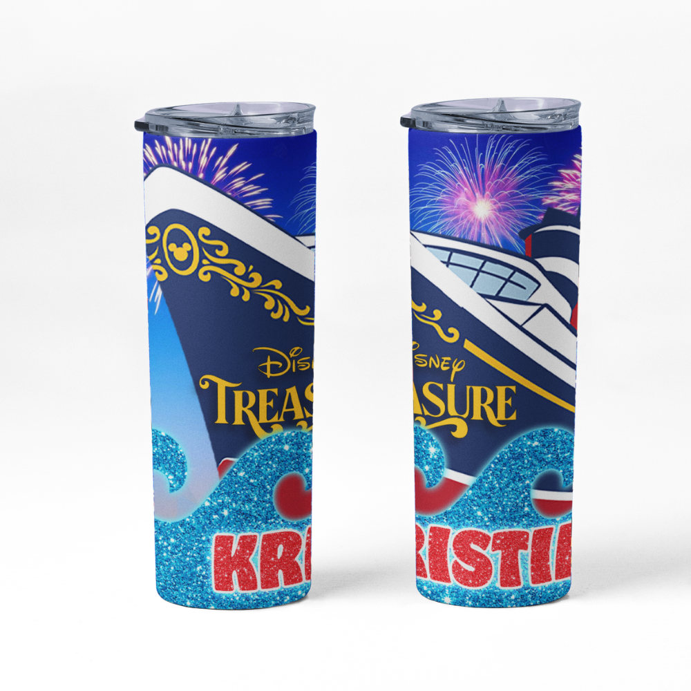 Magical Cruise Line Ship Tumbler - Fireworks