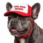 Dog Trucker Hat - Pool Deck Patrol