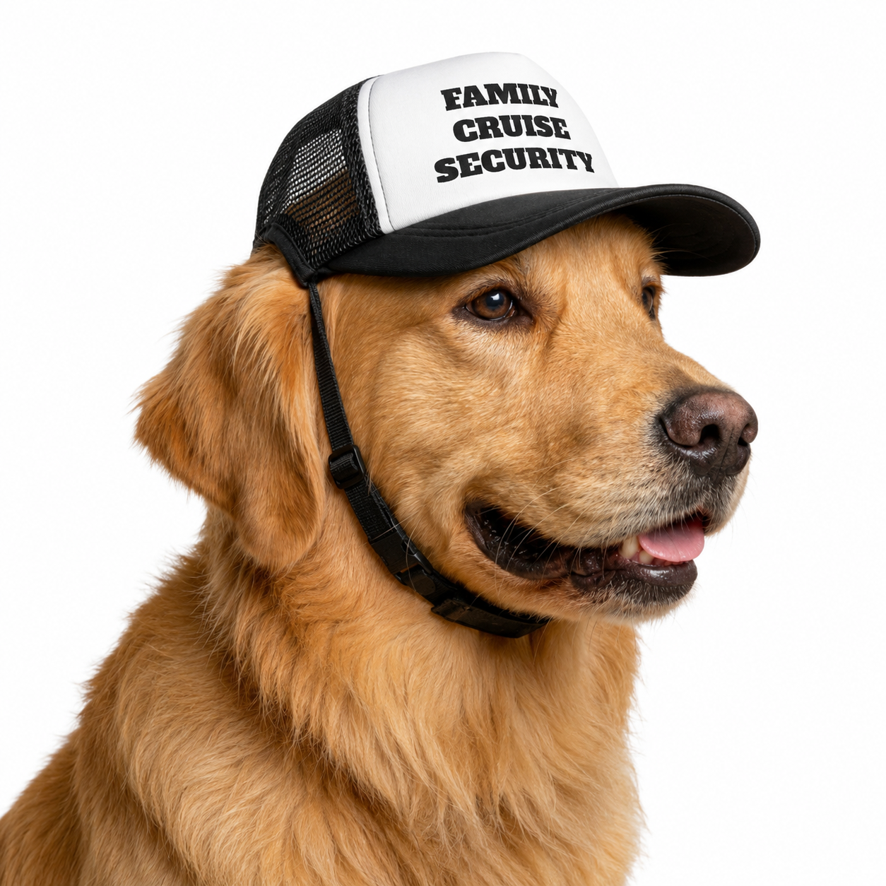 Dog Trucker Hat - Family Cruise Security
