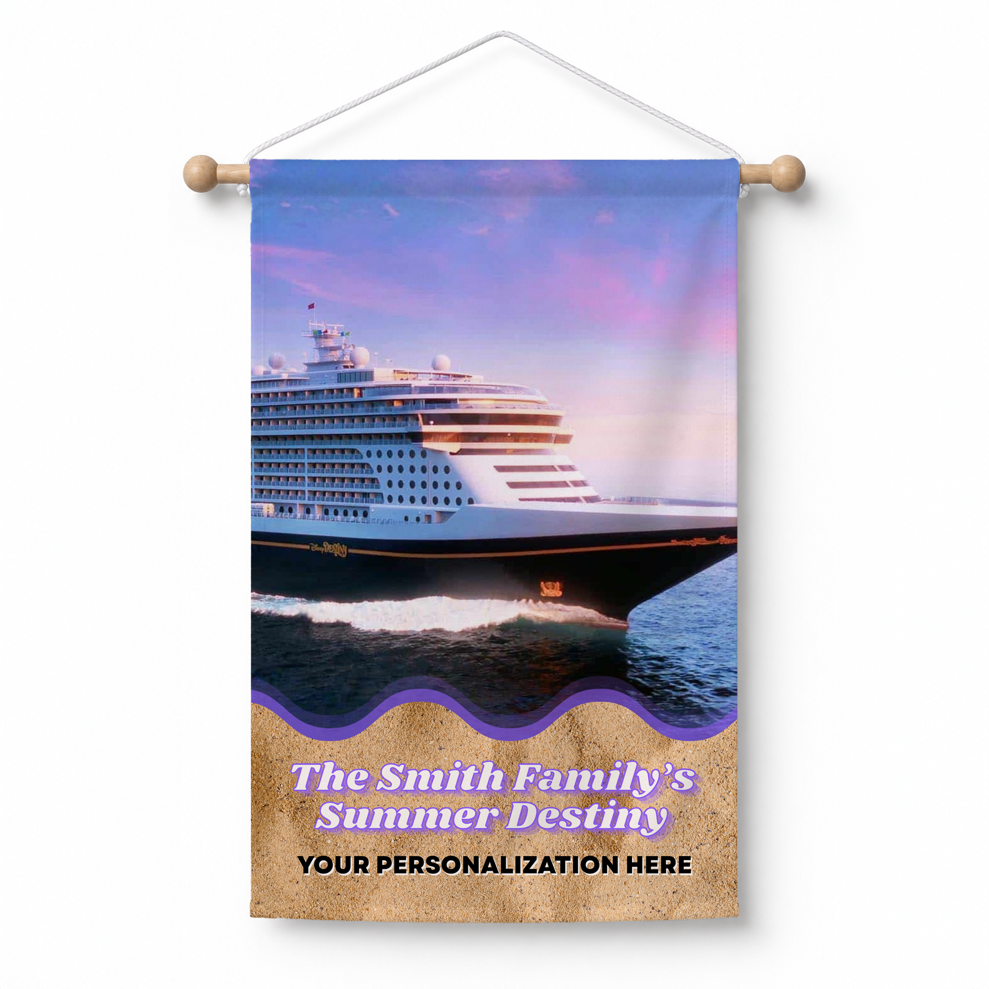 Personalized Magical Cruise Line Cabin Door Banner - Destiny