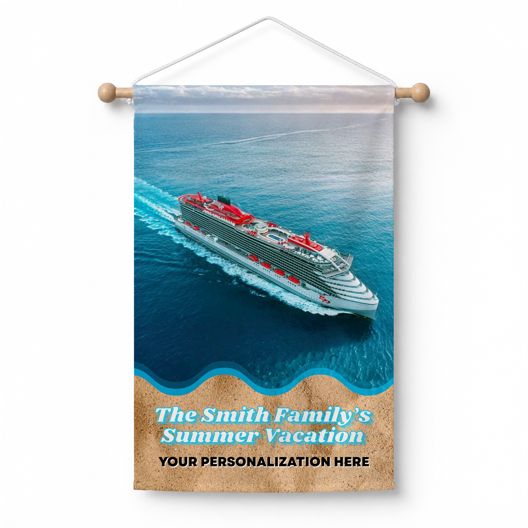 Personalized Maiden Voyages Cabin Door Banner