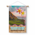 Personalized Cabin Door Banner - Hawaii