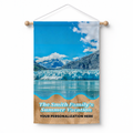 Personalized Cabin Door Banner - Alaska