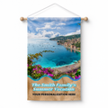 Personalized Cabin Door Banner - French Riviera