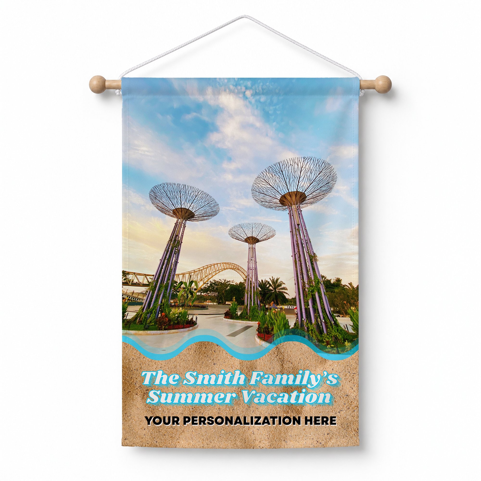 Personalized Cabin Door Banner - Singapore