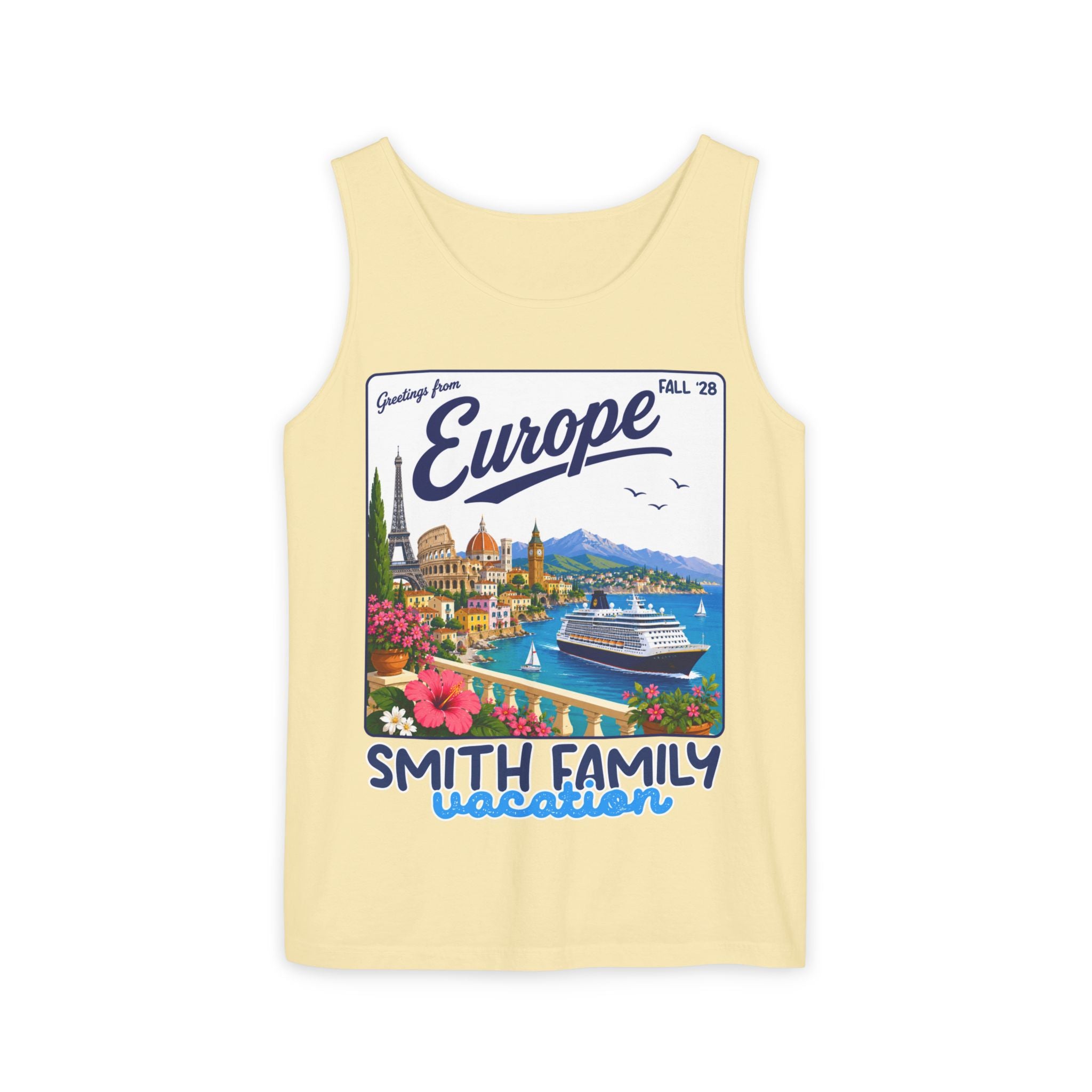 Greetings from Europe Tank Top - Suite Escape