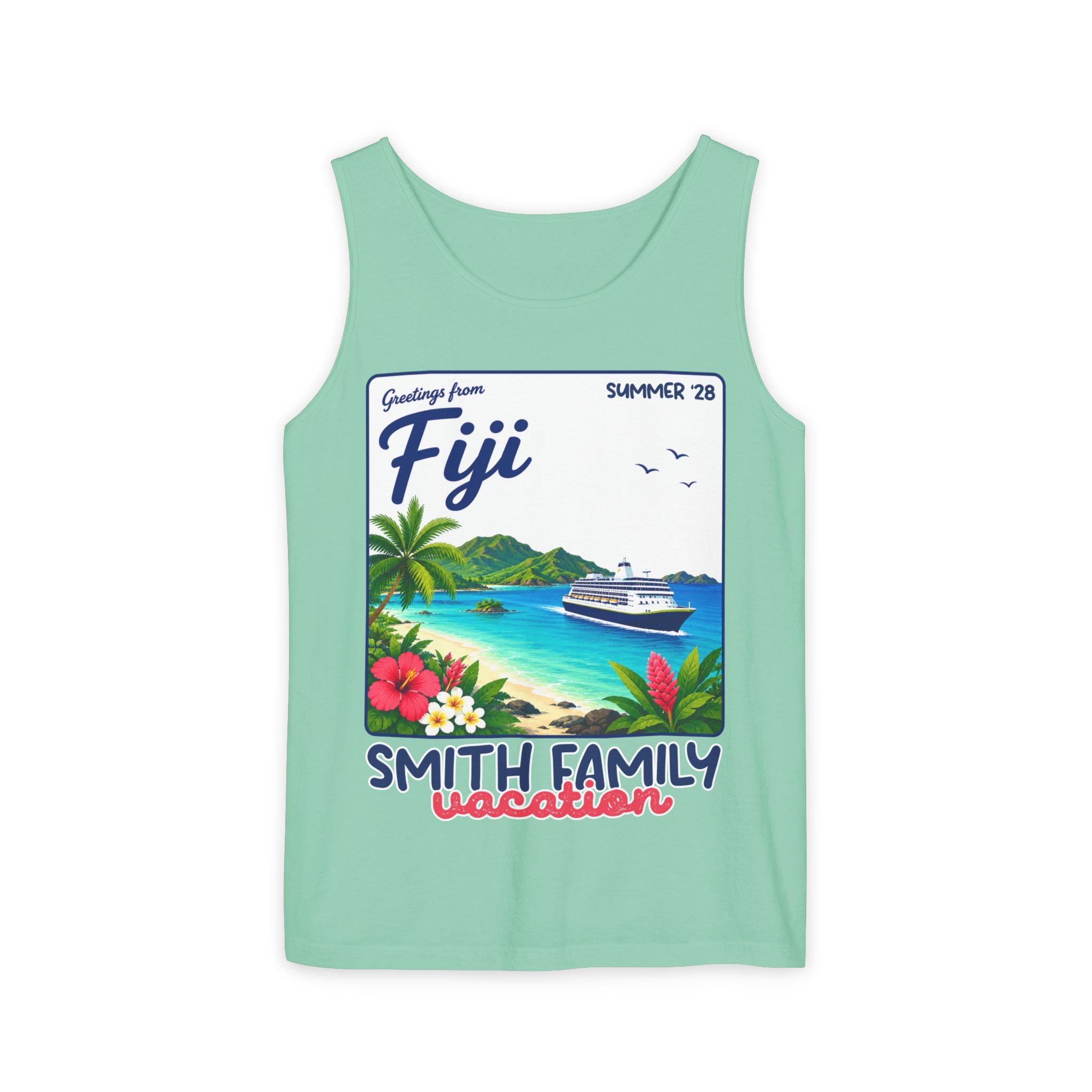 Greetings from Fiji Tank Top - Suite Escape